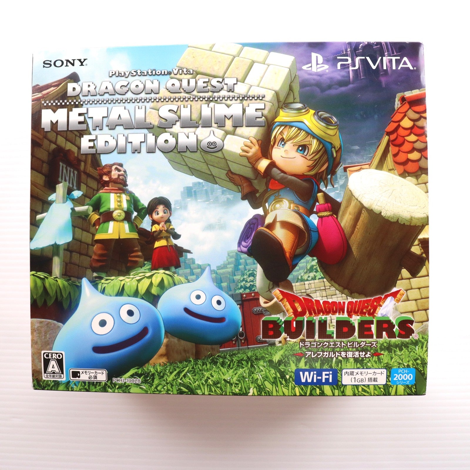 【中古即納】[PSVita] (本体) PlayStation Vita(プレイステーション ヴィータ) ドラゴンクエスト メタルスライムエディション SCE(PCHJ-10028)(20160128)