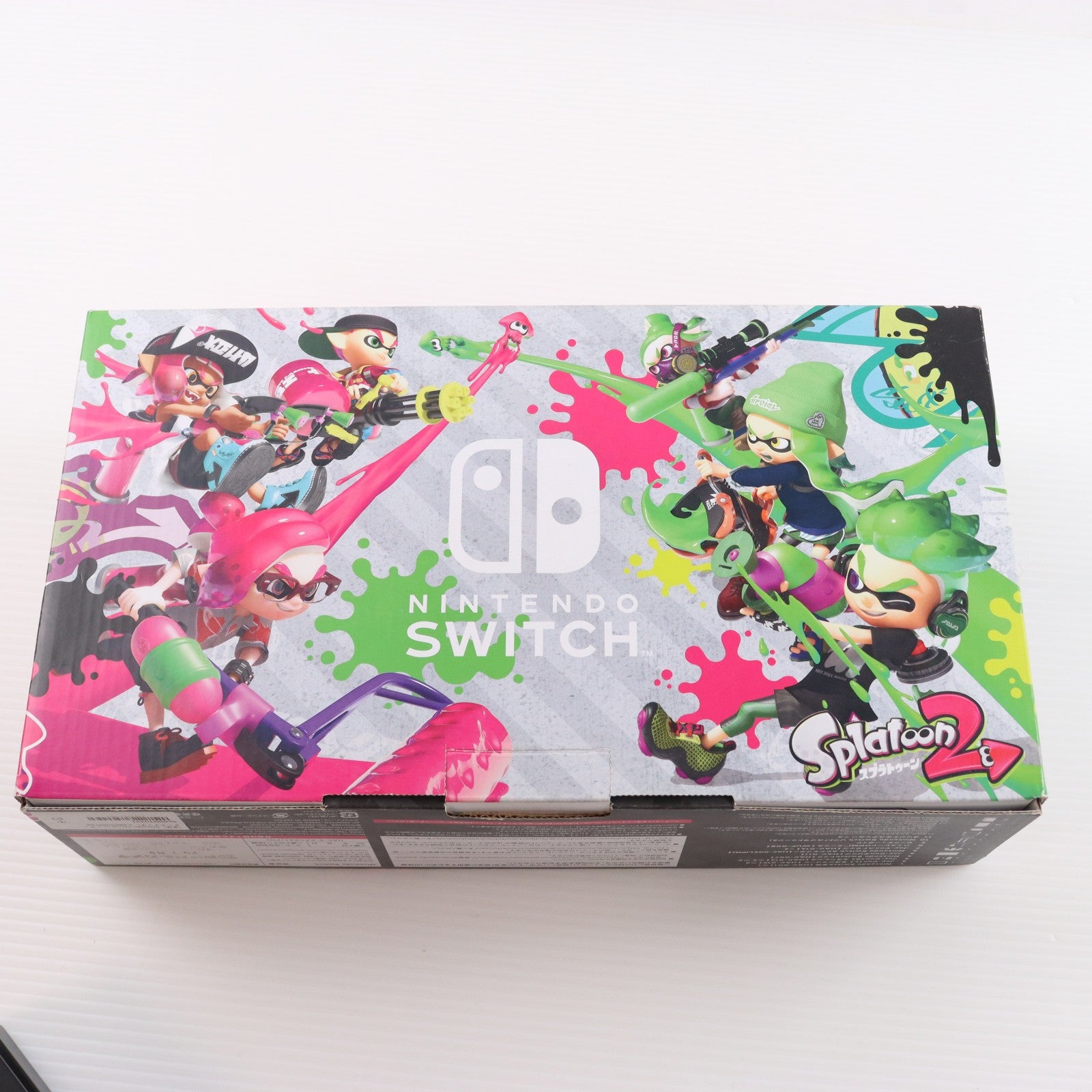 【中古即納】[Switch] (本体) Nintendo Switch(ニンテンドースイッチ) スプラトゥーン2セット 任天堂(HAC-S-KACEA)(20170721)