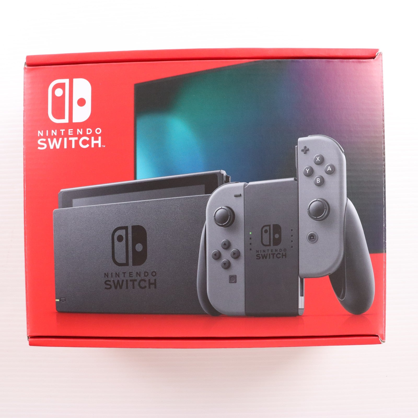 【中古即納】[Switch] (本体) Nintendo Switch(ニンテンドースイッチ) Joy-Con(L)/(R) グレー 任天堂(HAD-S-KAAAH)(20230412)