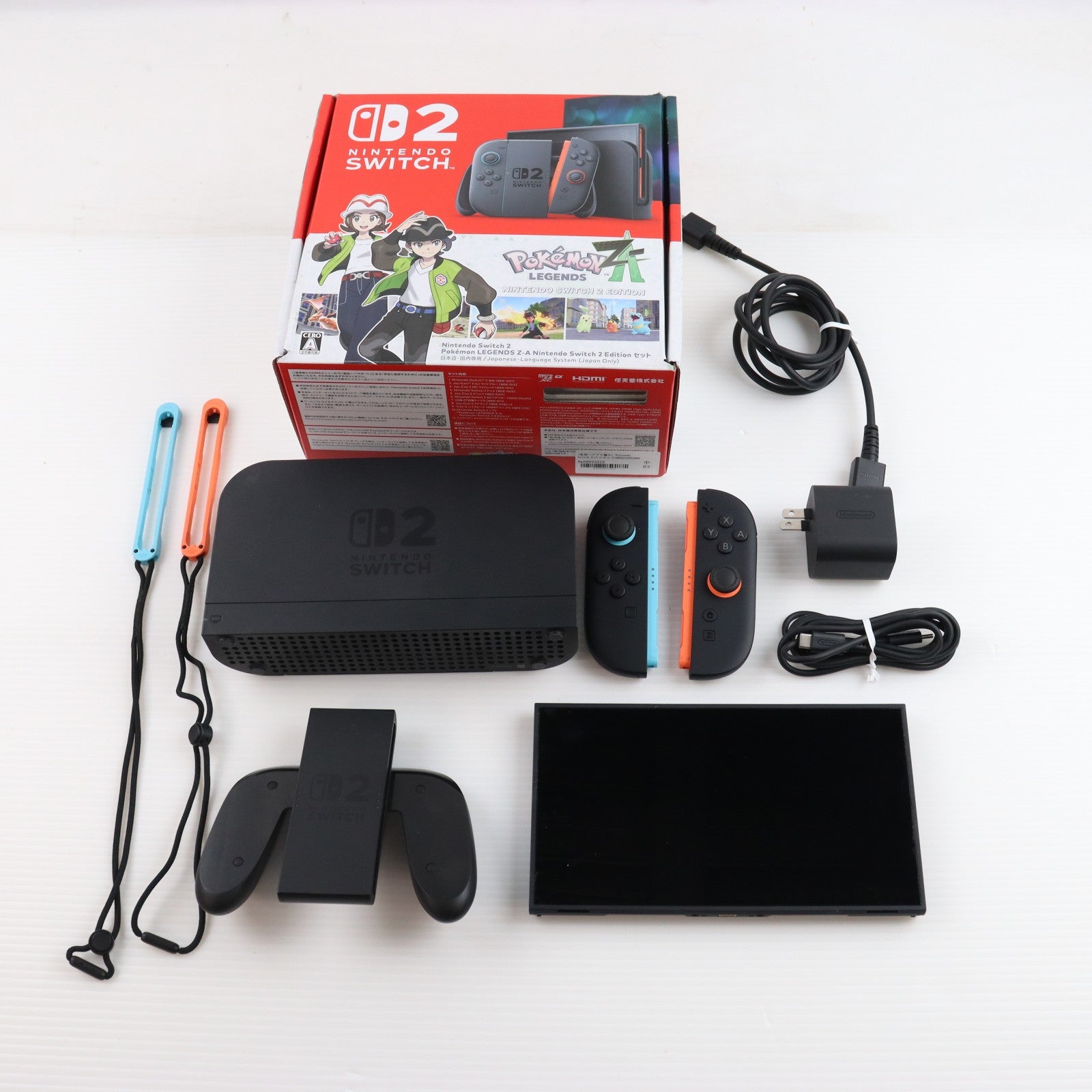 【中古即納】[Switch2] (本体)(ソフト無し) Nintendo Switch 2(ニンテンドースイッチ2)(日本語・国内専用) Pok&eacute;mon LEGENDS Z-A Nintendo Switch 2 Edition(ポケモンレジェンズ ゼットエー ニンテンドースイッチ2エディション) 任天堂(BEE-S-KB6PC)(20251016)