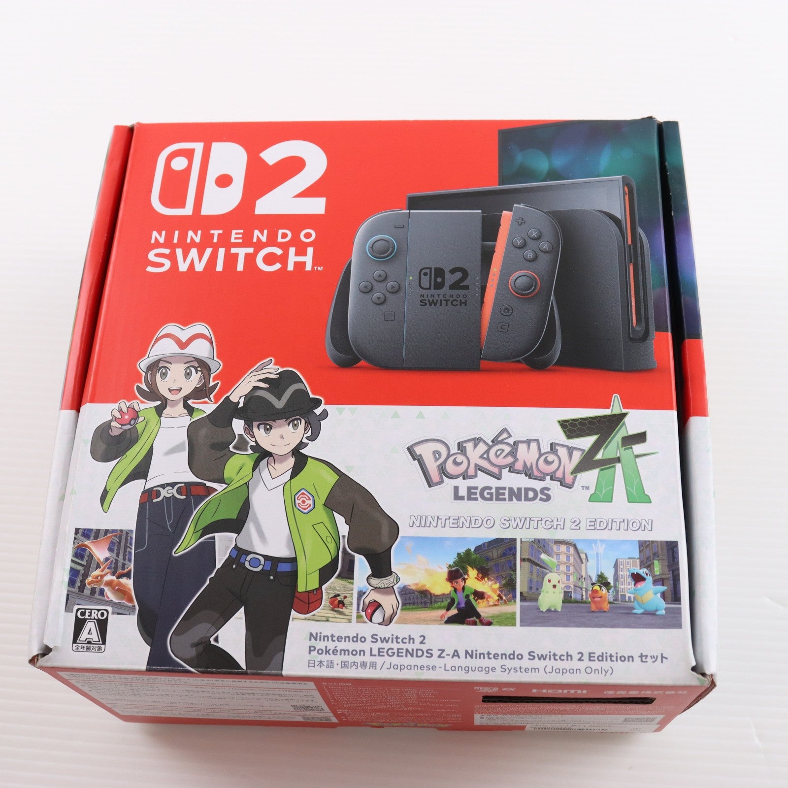 【中古即納】[Switch2] (本体)(ソフト無し) Nintendo Switch 2(ニンテンドースイッチ2)(日本語・国内専用) Pok&eacute;mon LEGENDS Z-A Nintendo Switch 2 Edition(ポケモンレジェンズ ゼットエー ニンテンドースイッチ2エディション) 任天堂(BEE-S-KB6PC)(20251016)