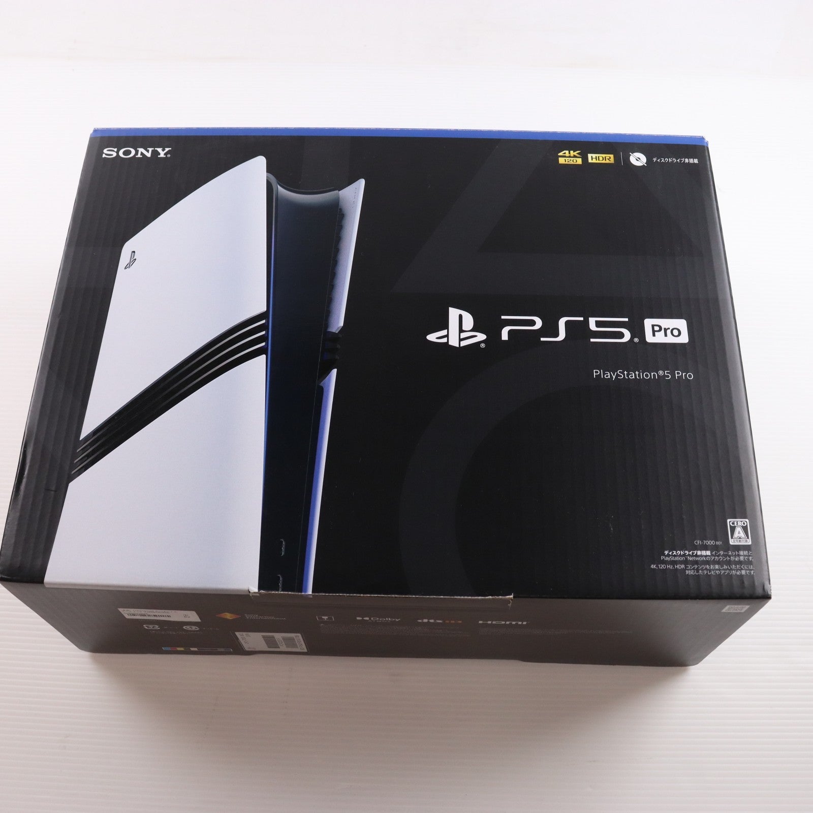 【中古即納】[PS5] (本体) PlayStation5 Pro(プレイステーション5 プロ) SIE(CFI-7000B01)(20241107)