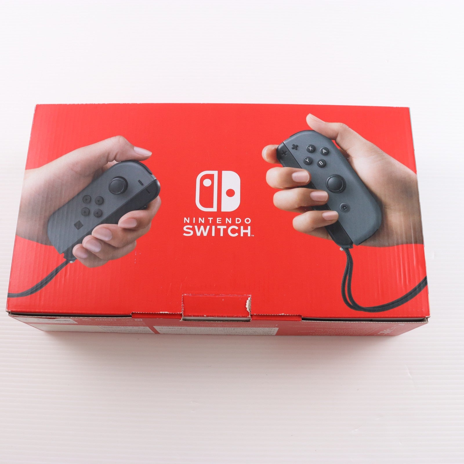 【中古即納】[Switch] (本体) Nintendo Switch(ニンテンドースイッチ) Joy-Con(L)/R グレー 任天堂(HAD-S-KAAAA)(20190830)