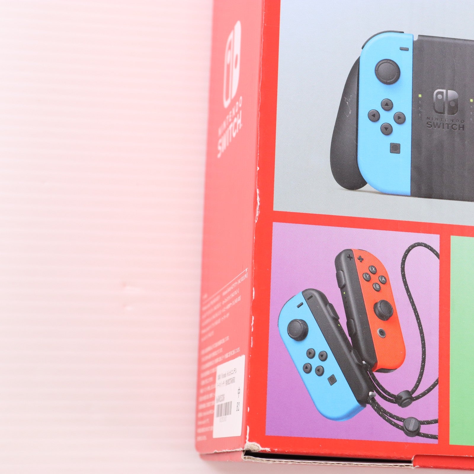 【中古即納】[Switch] (本体) Nintendo Switch(ニンテンドースイッチ) 有機ELモデル Joy-Con(L) ネオンブルー/R ネオンレッド 任天堂(HEG-S-KABAA)(20211008)