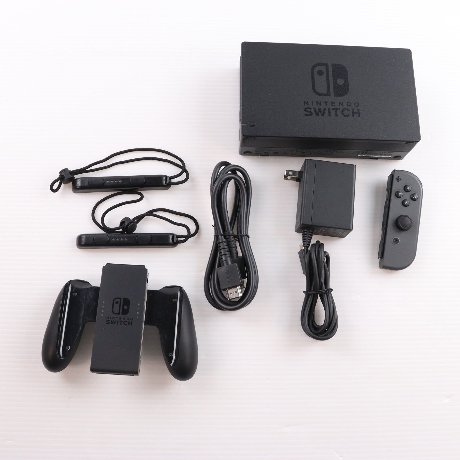 【中古即納】[Switch] (本体) Nintendo Switch(ニンテンドースイッチ) Joy-Con(L)/R グレー 任天堂(HAD-S-KAAAA)(20190830)