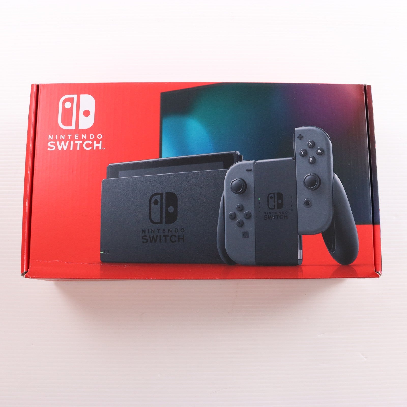 【中古即納】[Switch] (本体) Nintendo Switch(ニンテンドースイッチ) Joy-Con(L)/R グレー 任天堂(HAD-S-KAAAA)(20190830)