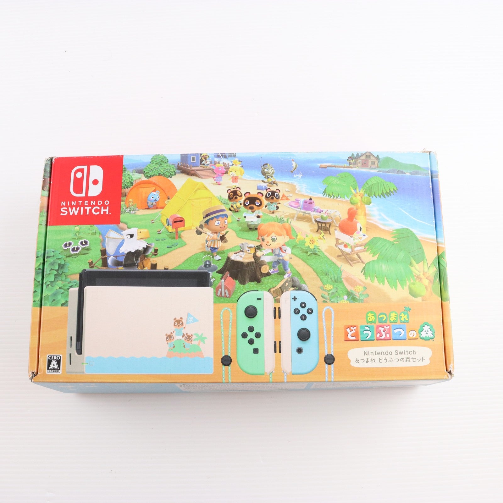 【中古即納】[Switch] (本体) Nintendo Switch(ニンテンドースイッチ) あつまれ どうぶつの森セット 任天堂(HAD-S-KEAGC)(20200320)