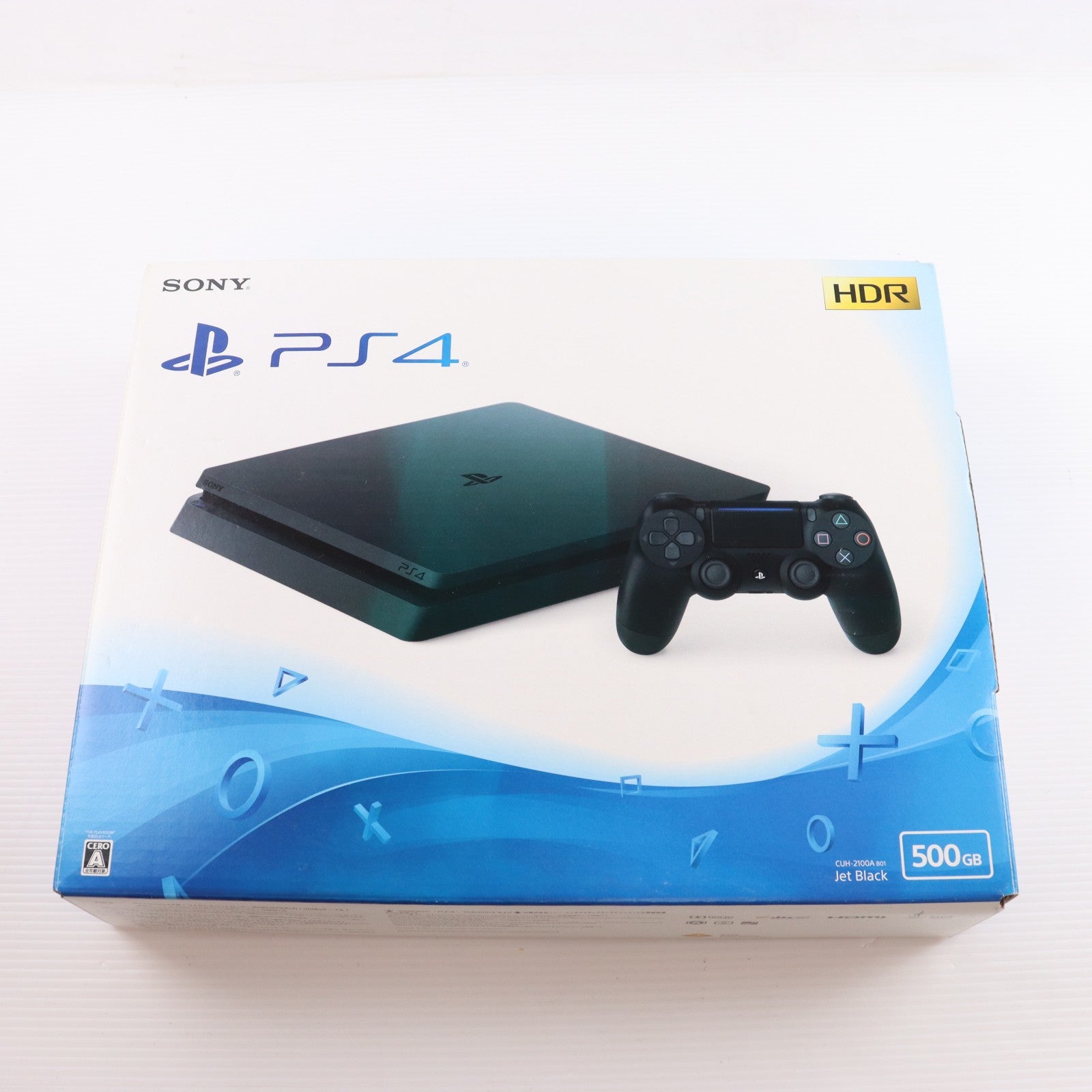 【中古即納】[PS4] (本体) PlayStation 4(プレイステーション4) ジェット・ブラック HDD500GB SIE(CUH-2100AB01)(20170724)