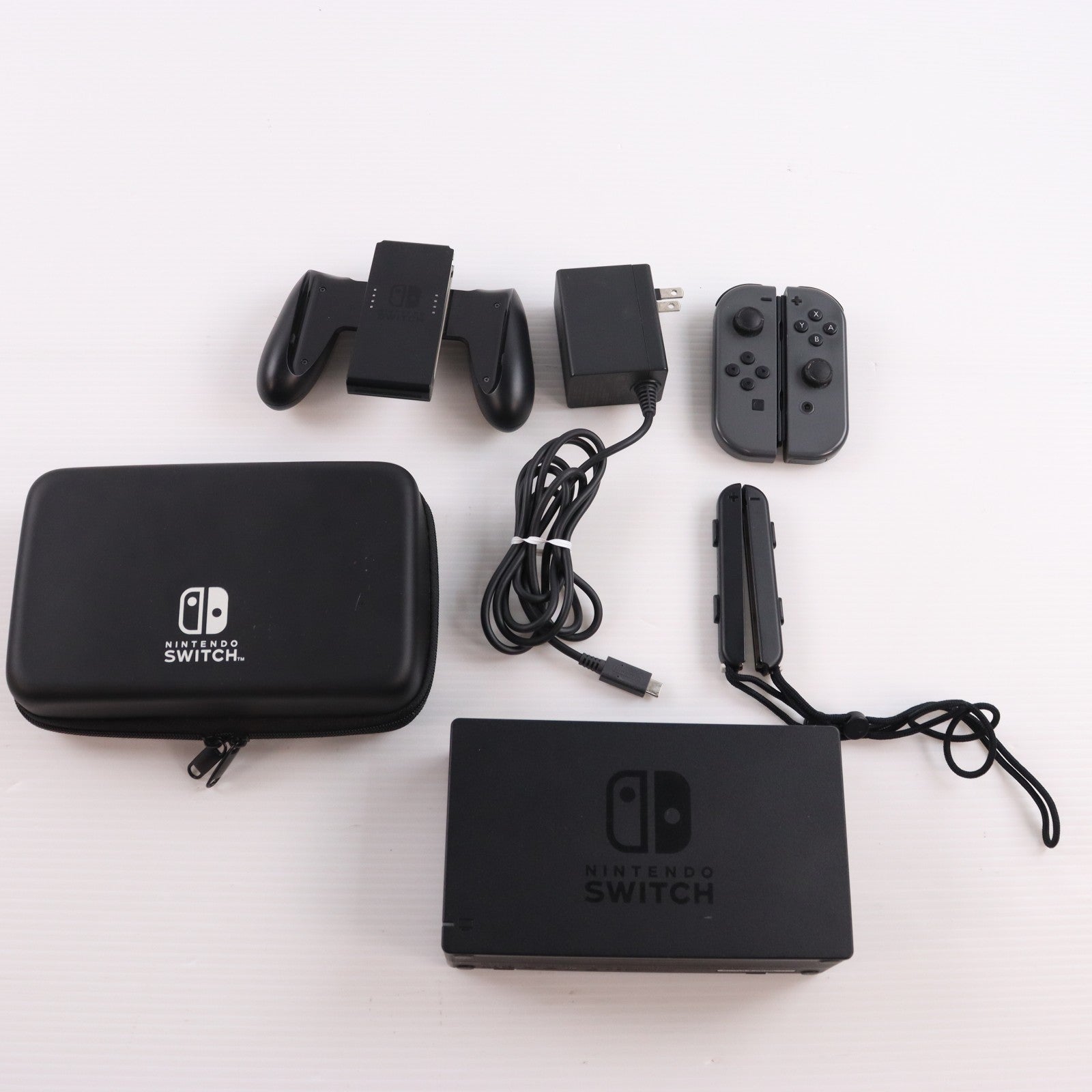 【中古即納】[Switch] (本体) Nintendo Switch(ニンテンドースイッチ) Joy-Con(L)/(R) グレー 任天堂(HAD-S-KAAAH)(20230412)
