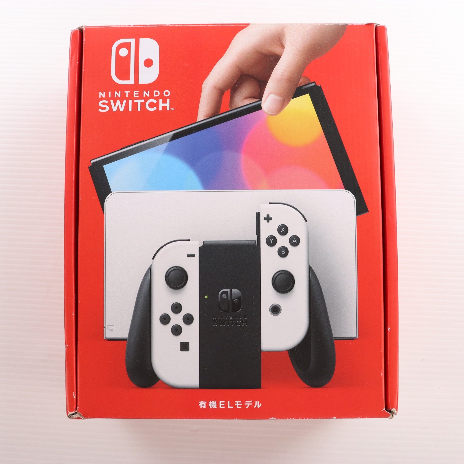 【中古即納】[Switch] (本体) Nintendo Switch(ニンテンドースイッチ) 有機ELモデル Joy-Con(L)/(R) ホワイト 任天堂(HEG-S-KAAAA)(20211008)