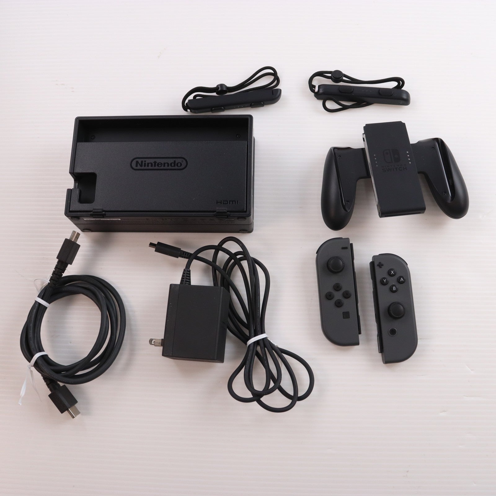 【中古即納】[Switch] (本体) Nintendo Switch(ニンテンドースイッチ) Joy-Con(L)/(R) グレー 任天堂(HAD-S-KAAAH)(20230412)