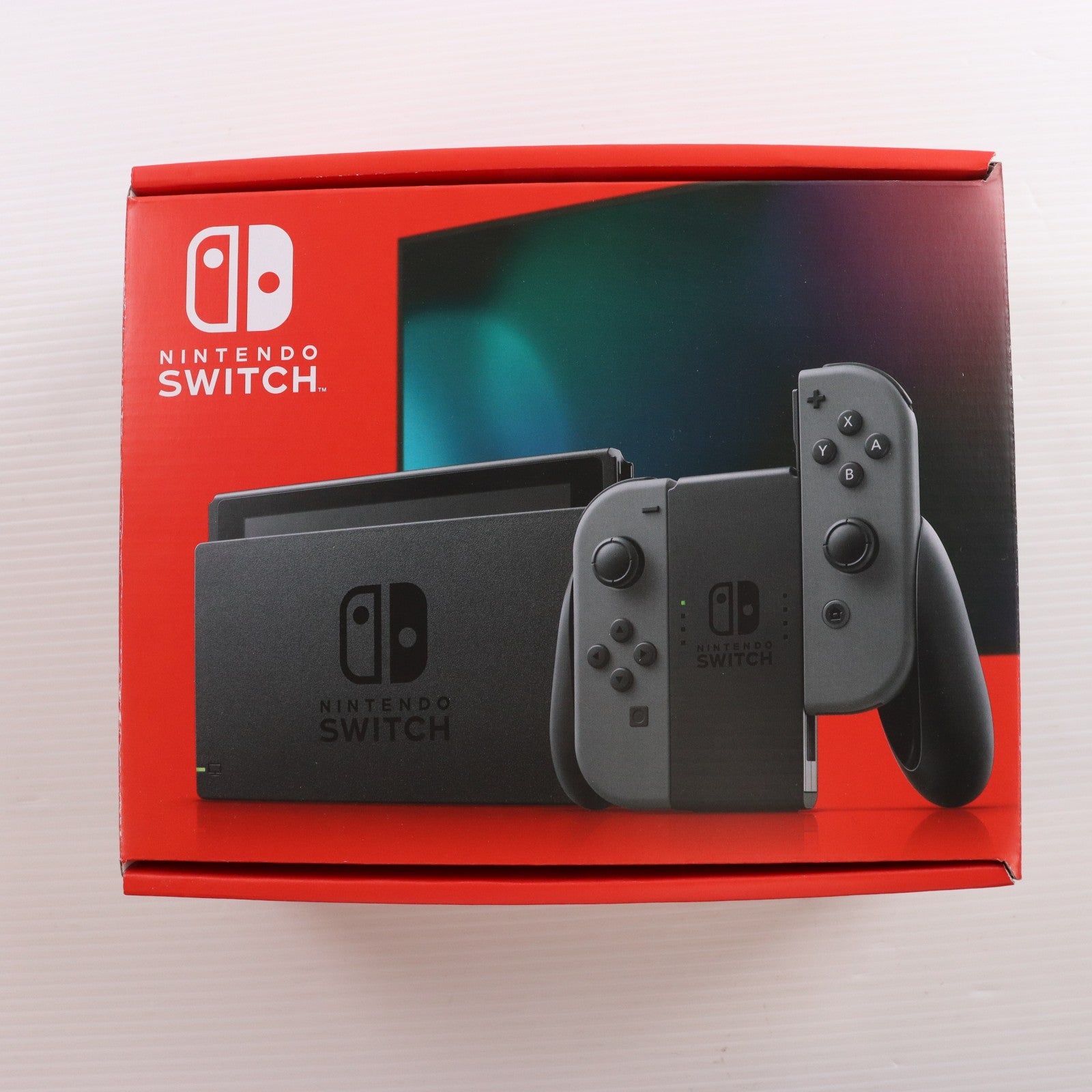 【中古即納】[Switch] (本体) Nintendo Switch(ニンテンドースイッチ) Joy-Con(L)/(R) グレー 任天堂(HAD-S-KAAAH)(20230412)