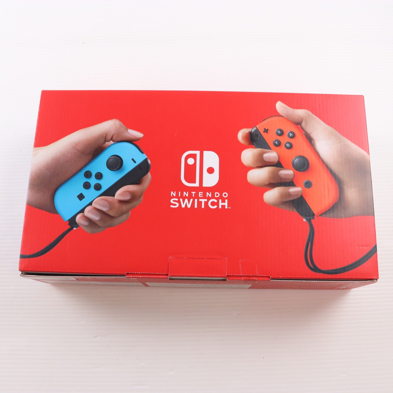 【中古即納】[Switch] (本体) Nintendo Switch(ニンテンドースイッチ) Joy-Con(L) ネオンブルー/(R) ネオンレッド 任天堂(HAD-S-KABAA)(20190830)