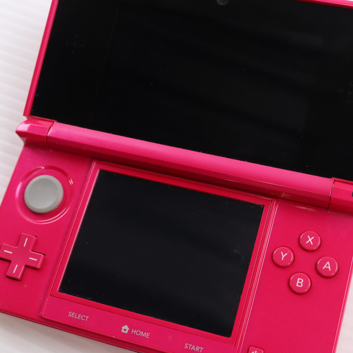 【中古即納】[3DS] (本体) ニンテンドー3DS グロスピンク 任天堂(CTR-S-PDBA)(20130320)