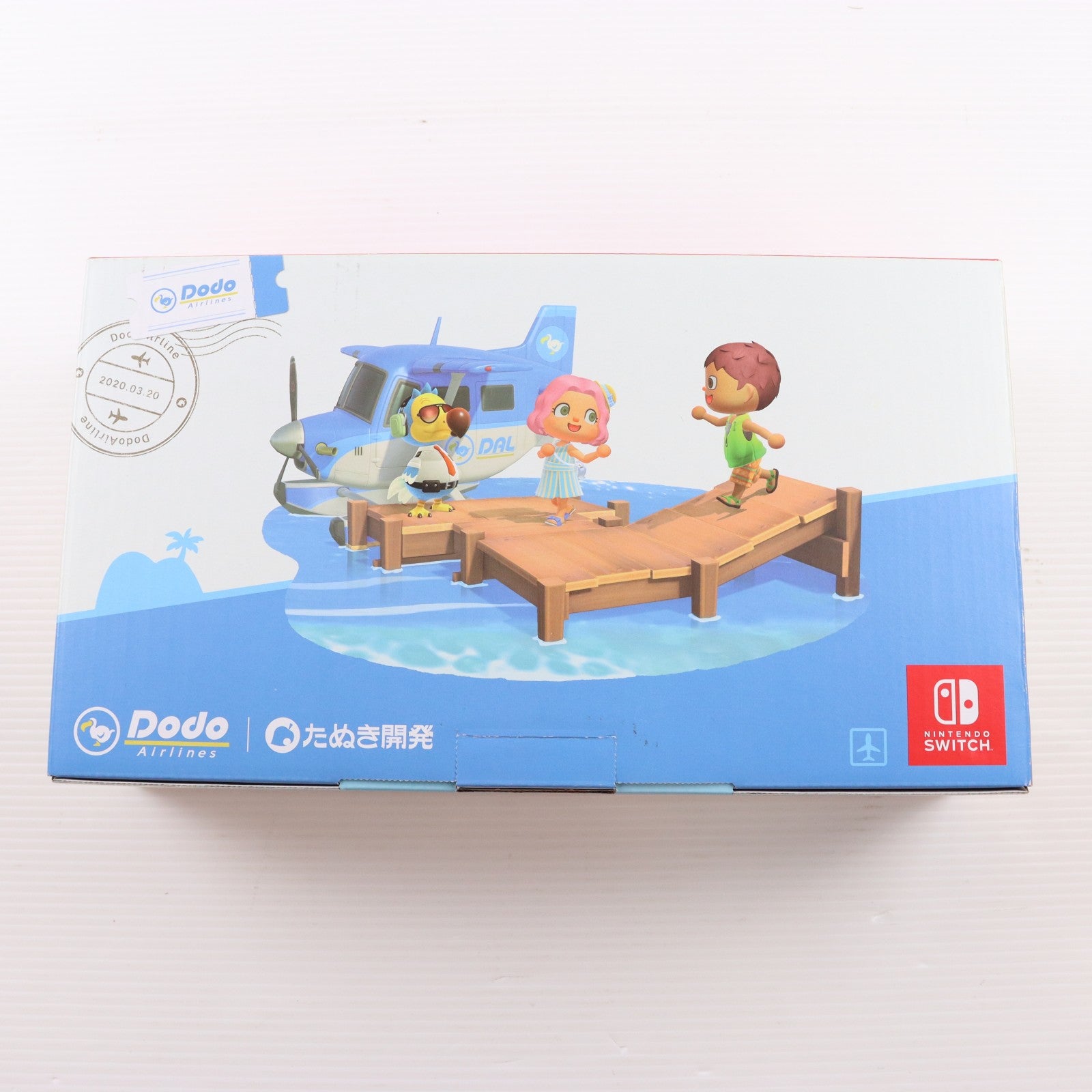 【中古即納】[Switch] (本体)(ソフト無し) Nintendo Switch(ニンテンドースイッチ) あつまれ どうぶつの森セット 任天堂(HAD-S-KEAGC)(20200320)