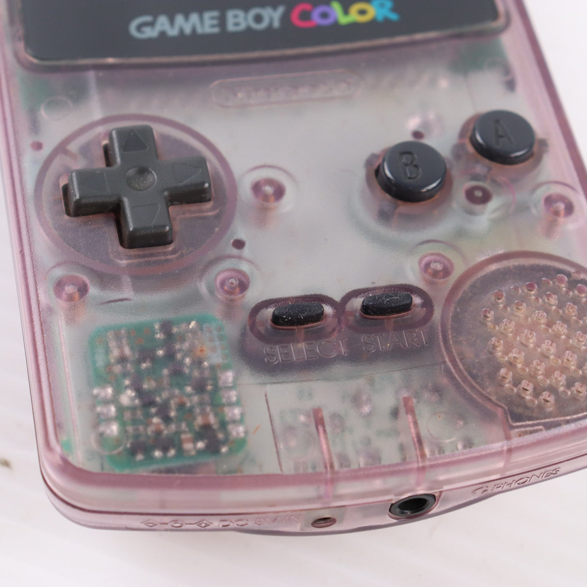 【中古即納】[GB] (本体) GAMEBOY COLOR(ゲームボーイカラー) クリアパープル 任天堂(CGB-001)(19981021)
