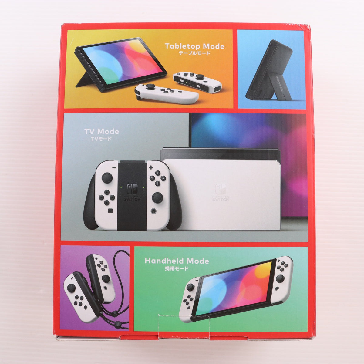 【中古即納】[Switch] (本体) Nintendo Switch(ニンテンドースイッチ) 有機ELモデル Joy-Con(L)/(R) ホワイト 任天堂(HEG-S-KAAAA)(20211008)