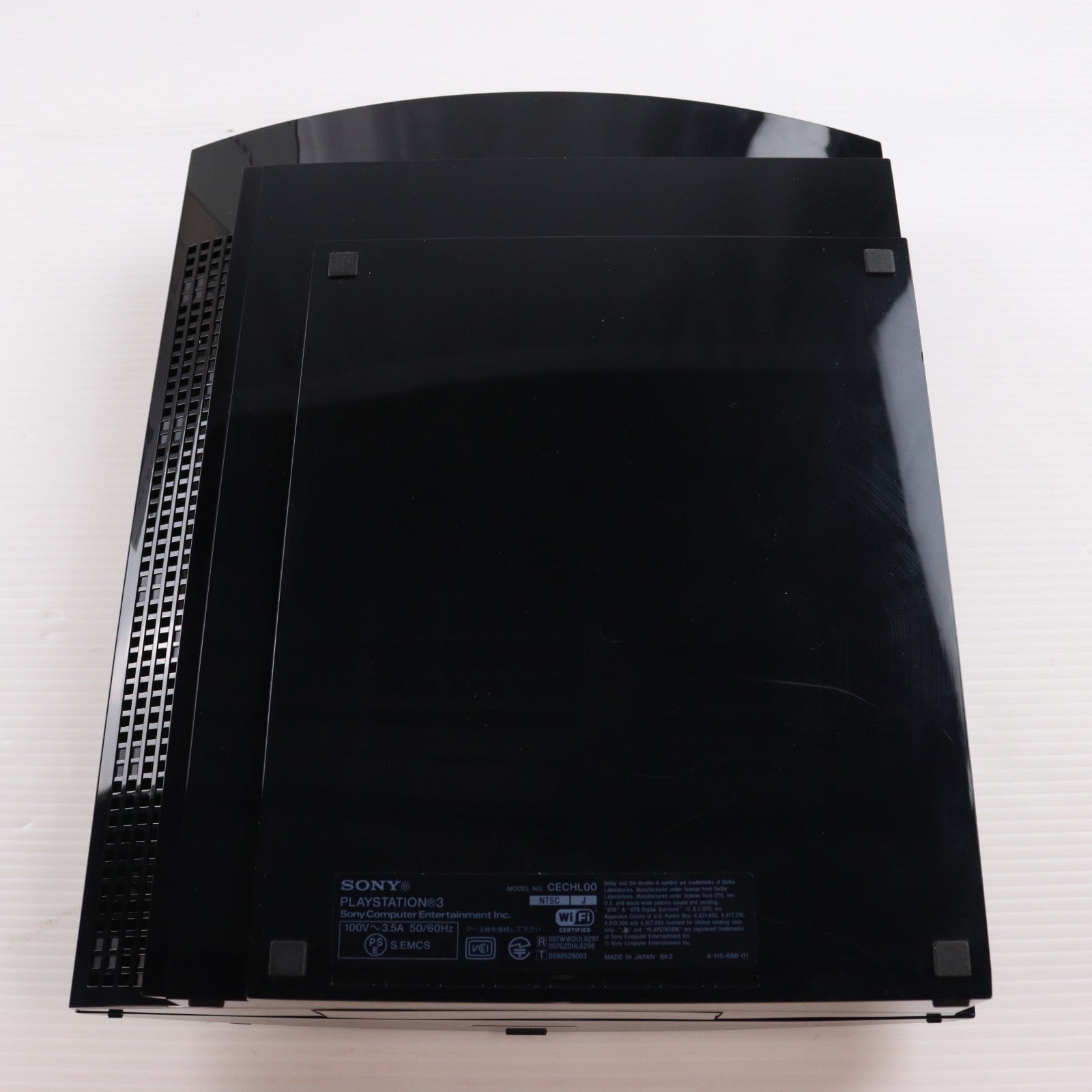 【中古即納】[PS3] (本体) PlayStation 3(プレイステーション3) クリアブラック HDD80GB SCE(CECH-L00)(20081030)