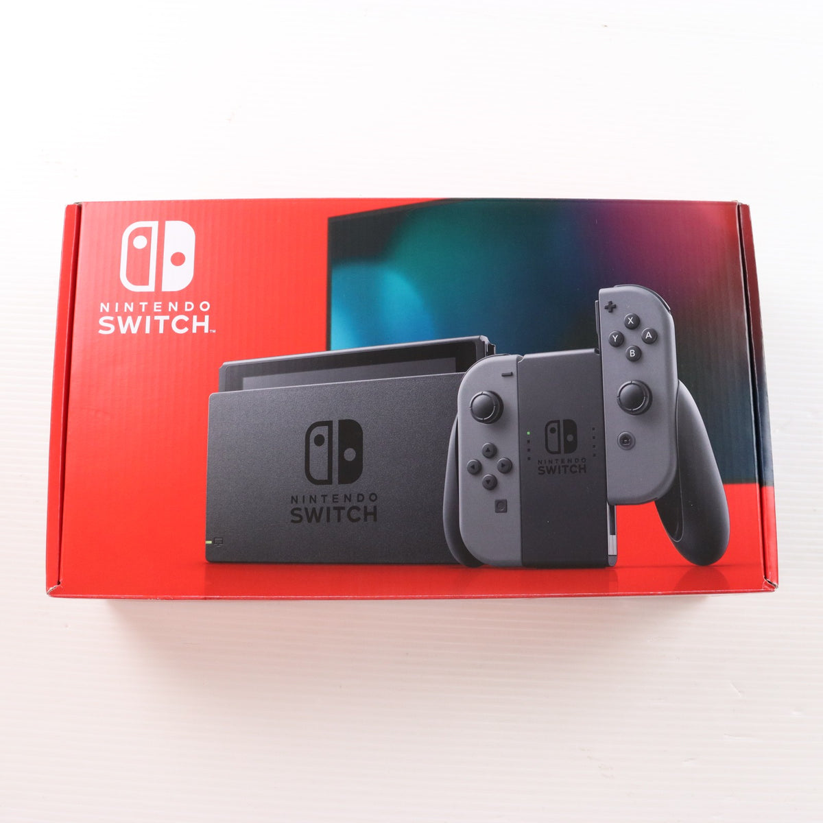 【中古即納】[Switch] (本体)(未使用) Nintendo Switch(ニンテンドースイッチ) Joy-Con(L)/(R) グレー 任天堂(HAD-S-KAAAA)(20190830)