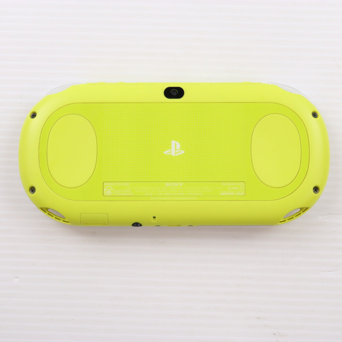 【中古即納】[PSVita] (本体) PlayStation Vita(プレイステーション ヴィータ) Wi-Fiモデル ライムグリーン/ホワイト SCE(PCH-2000ZA13)(20131010)