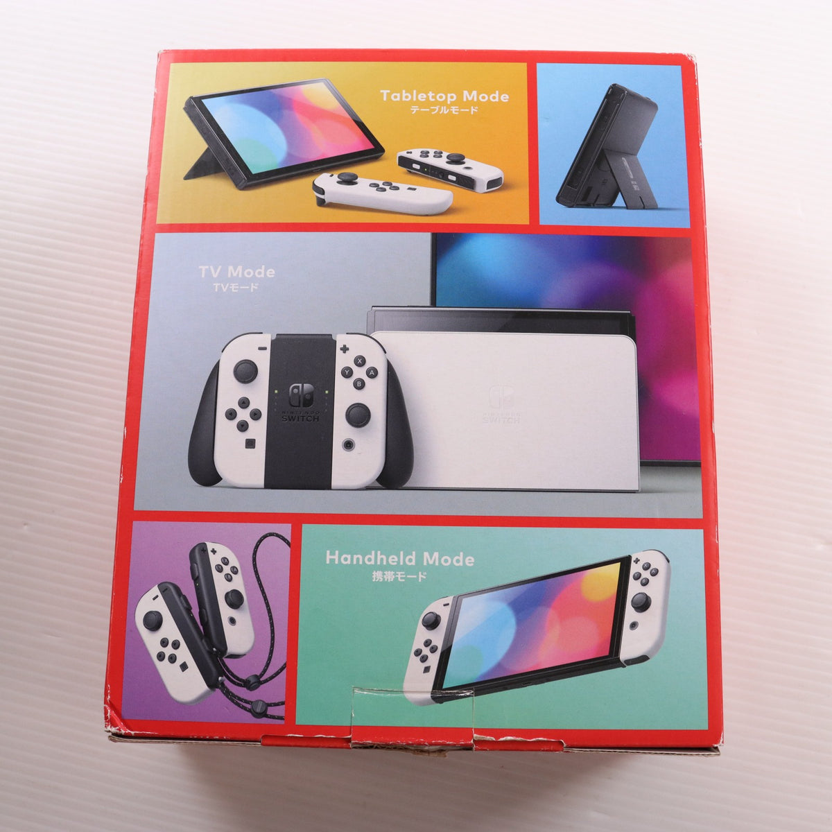 【中古即納】[Switch] (本体) Nintendo Switch(ニンテンドースイッチ) 有機ELモデル Joy-Con(L)/(R) ホワイト 任天堂(HEG-S-KAAAA)(20211008)