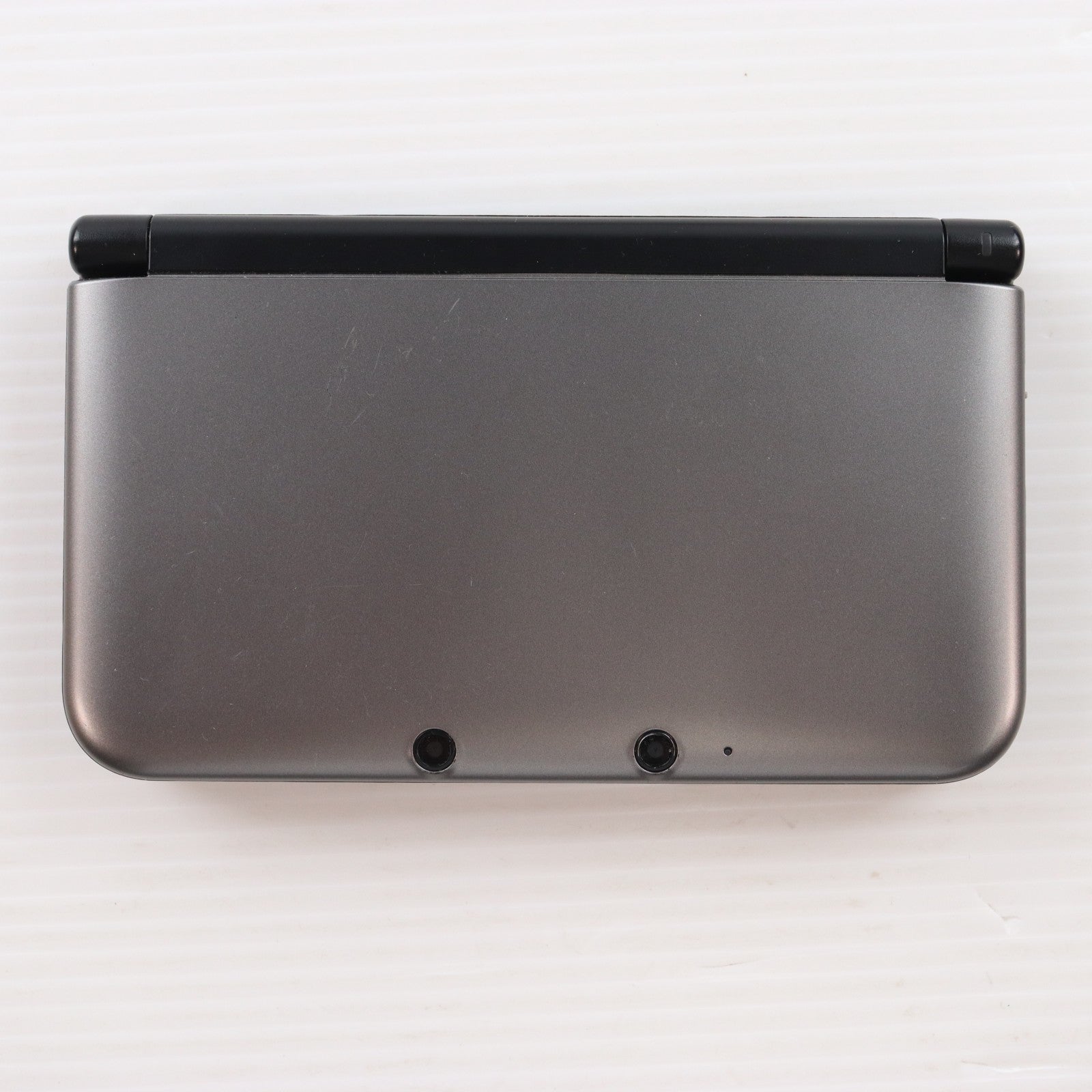 【中古即納】[3DS] (本体) ニンテンドー3DS LL シルバー×ブラック 任天堂(SPR-S-VKAA)(20120728)