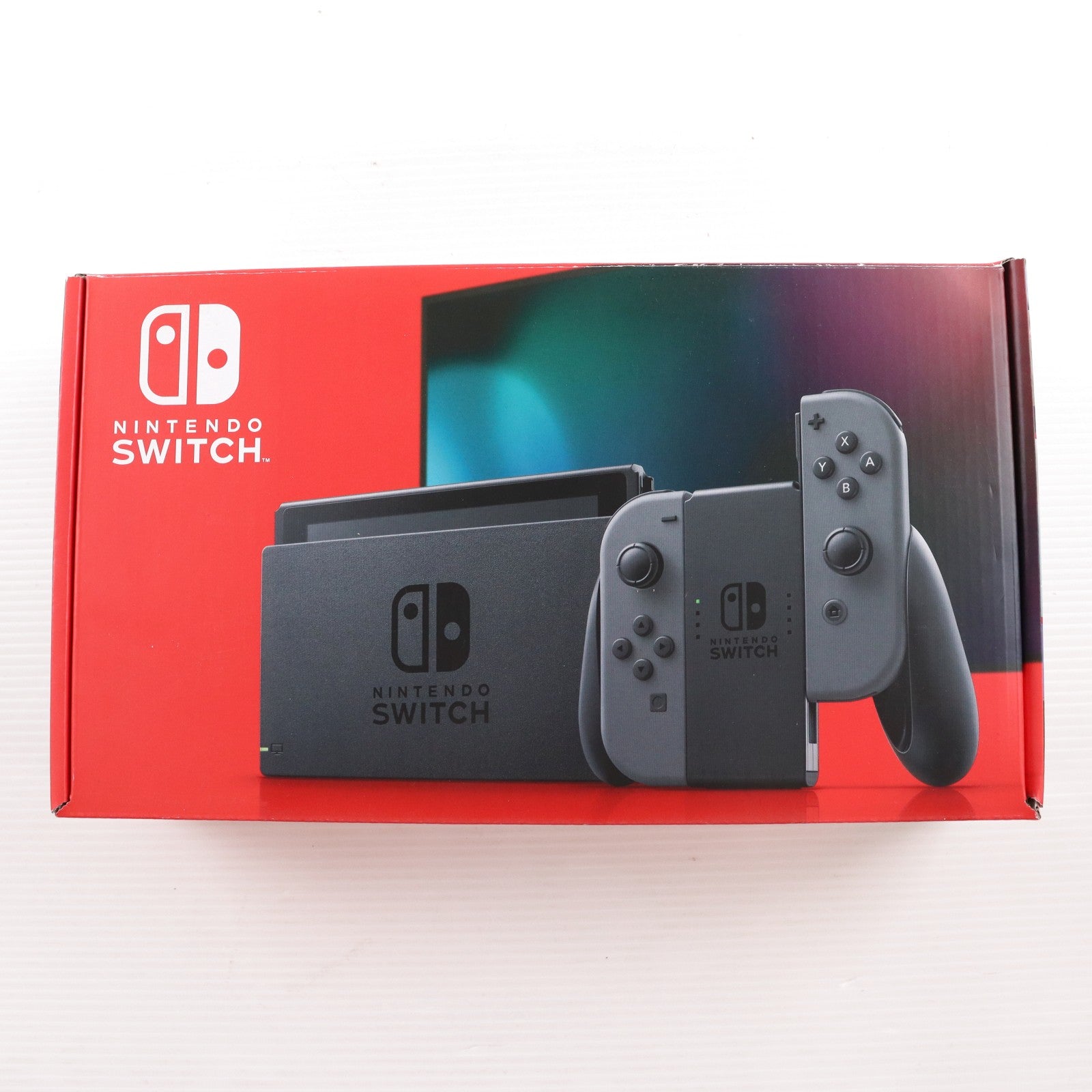 【中古即納】[Switch] (本体) Nintendo Switch(ニンテンドースイッチ) Joy-Con(L)/R グレー 任天堂(HAD-S-KAAAA)(20190830)