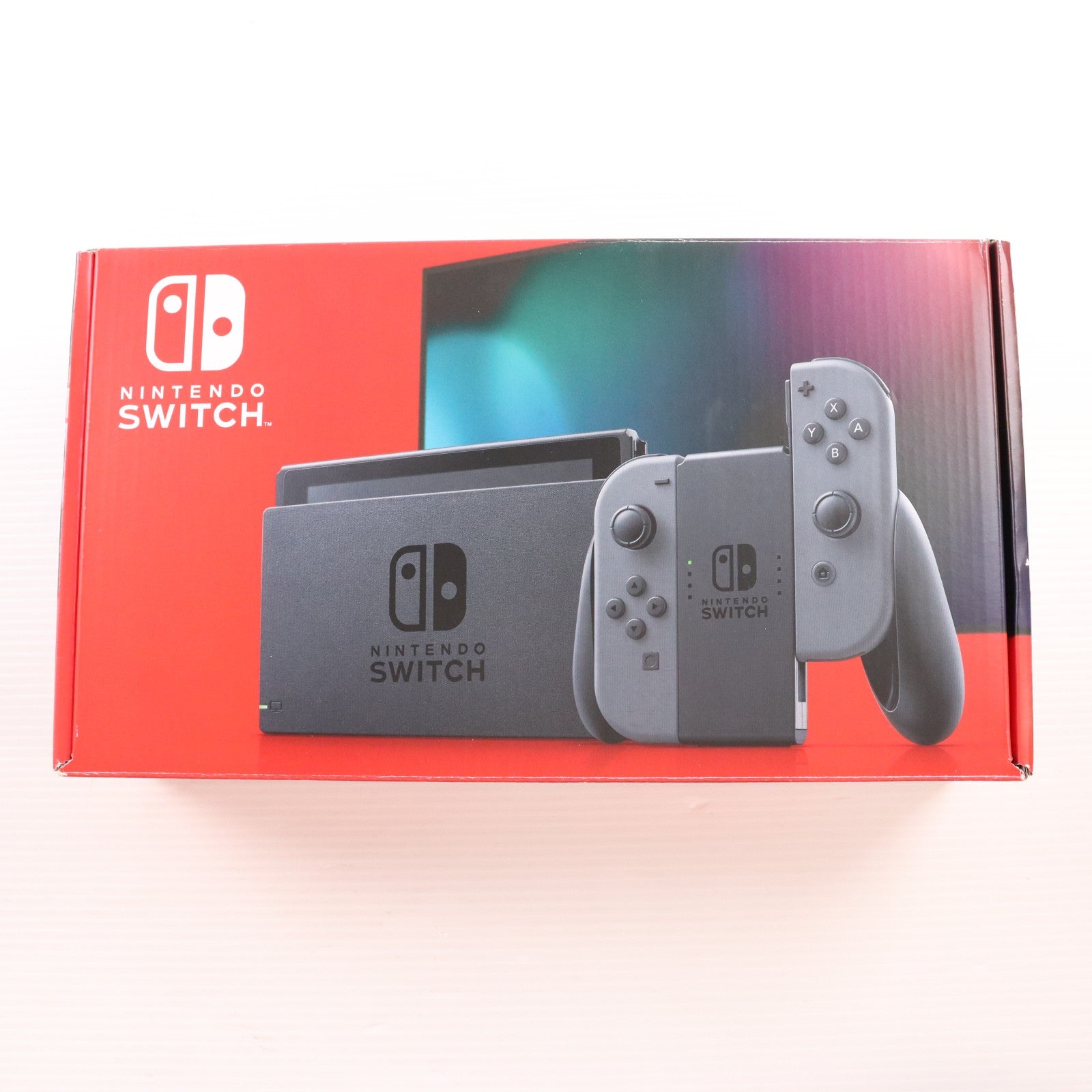 【中古即納】[Switch] (本体) Nintendo Switch(ニンテンドースイッチ) Joy-Con(L)/(R) グレー 任天堂(HAD-S-KAAAH)(20230412)