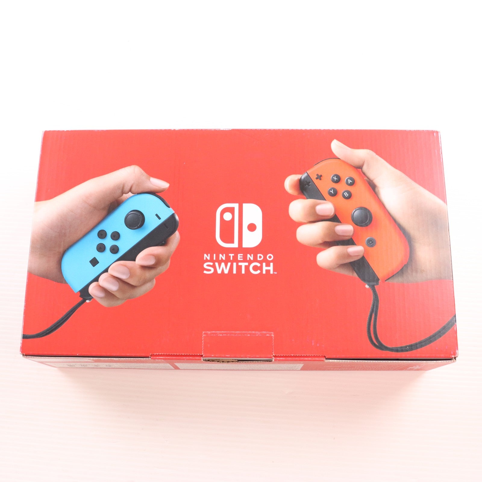 【中古即納】[Switch] (本体) Nintendo Switch(ニンテンドースイッチ) Joy-Con(L) ネオンブルー/(R) ネオンレッド 任天堂(HAD-S-KABAA)(20190830)