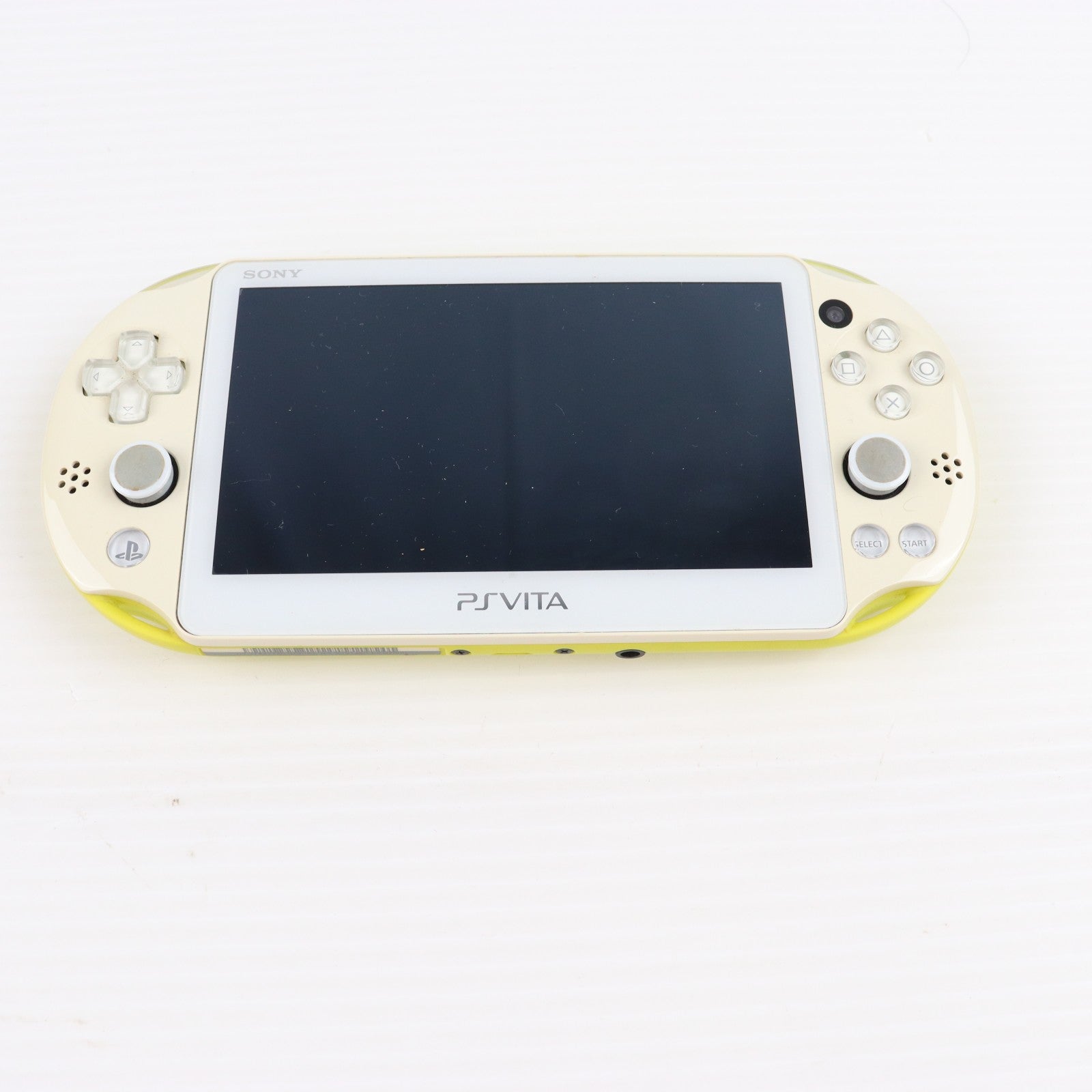 【中古即納】[PSVita] (本体) PlayStation Vita Value Pack(プレイステーション・ヴィータ バリューパック) Wi-Fiモデル ライムグリーン/ホワイト SCE(PCHJ-10014)(20131205)
