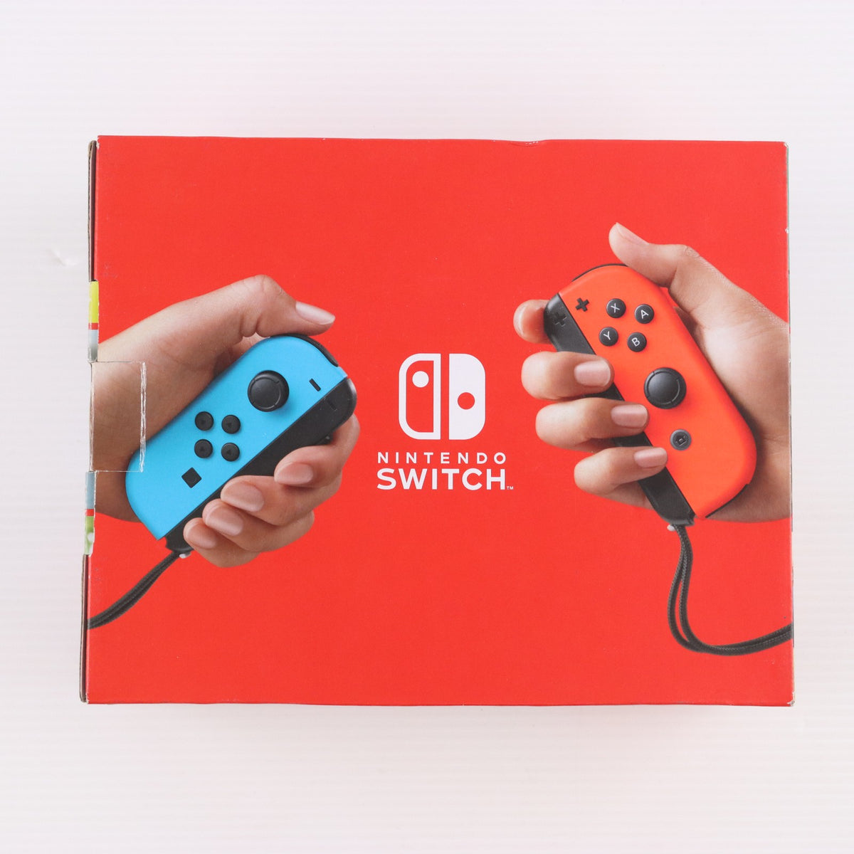 【中古即納】[Switch] (本体) Nintendo Switch(ニンテンドースイッチ) Joy-Con(L) ネオンブルー/R ネオンレッド 任天堂(HAD-S-KABAH)(20190830)