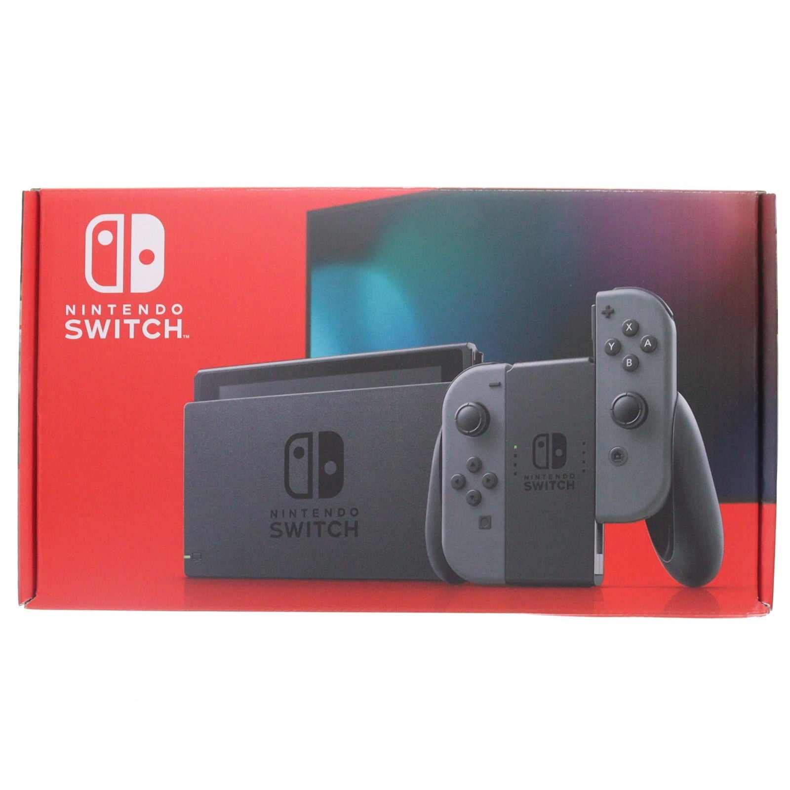【中古即納】[Switch] (本体) Nintendo Switch(ニンテンドースイッチ) Joy-Con(L)/R グレー 任天堂(HAD-S-KAAAA)(20190830)