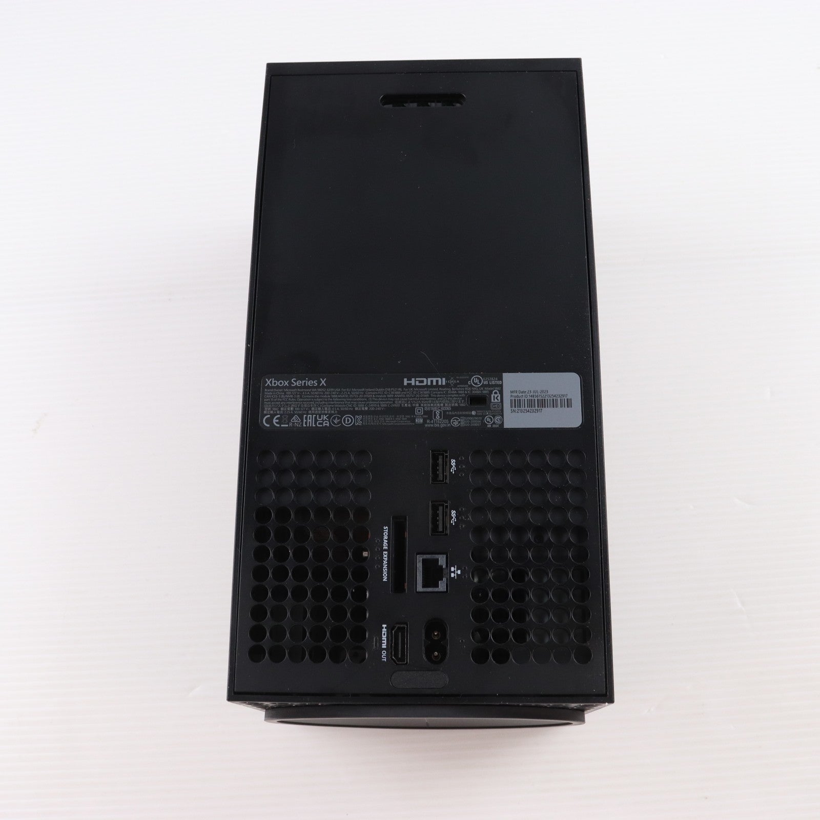 【中古即納】[XboxX/S] (本体) Xbox Series X 1TB 日本マイクロソフト(RRT-00015)(20201110)