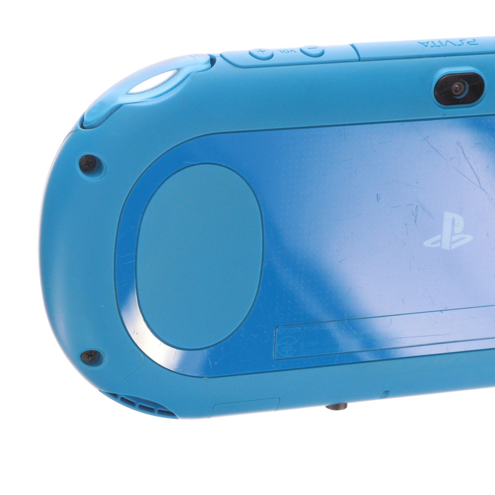 【中古即納】[PSVita] (本体) PlayStation Vita(プレイステーション ヴィータ) Wi-Fiモデル アクア・ブルー SCE(PCH-2000ZA23)(20150917)