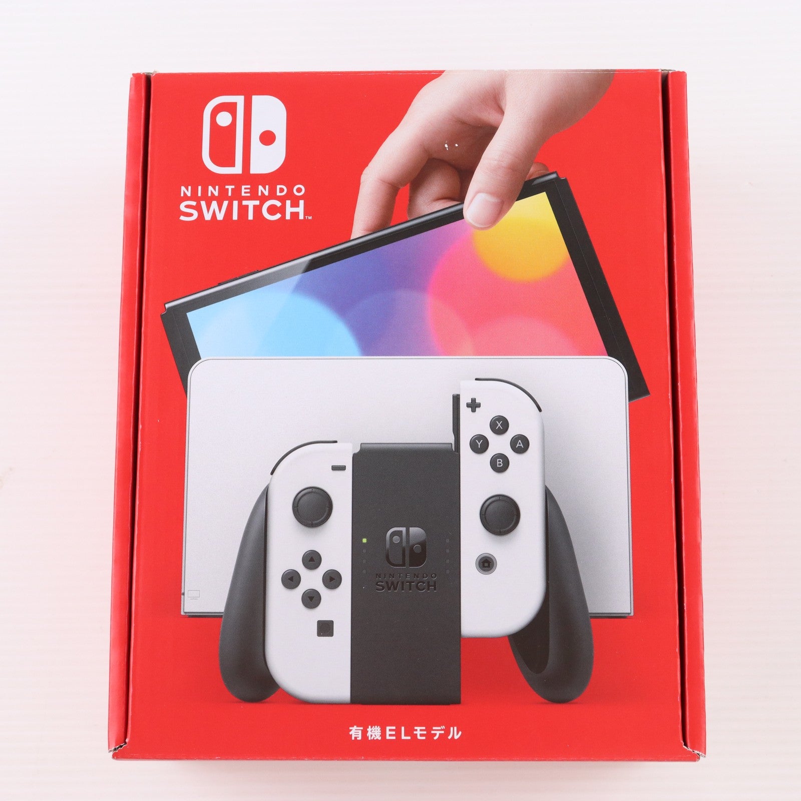 【中古即納】[Switch] (本体) Nintendo Switch(ニンテンドースイッチ) 有機ELモデル Joy-Con(L)/(R) ホワイト 任天堂(HEG-S-KAAAA)(20211008)