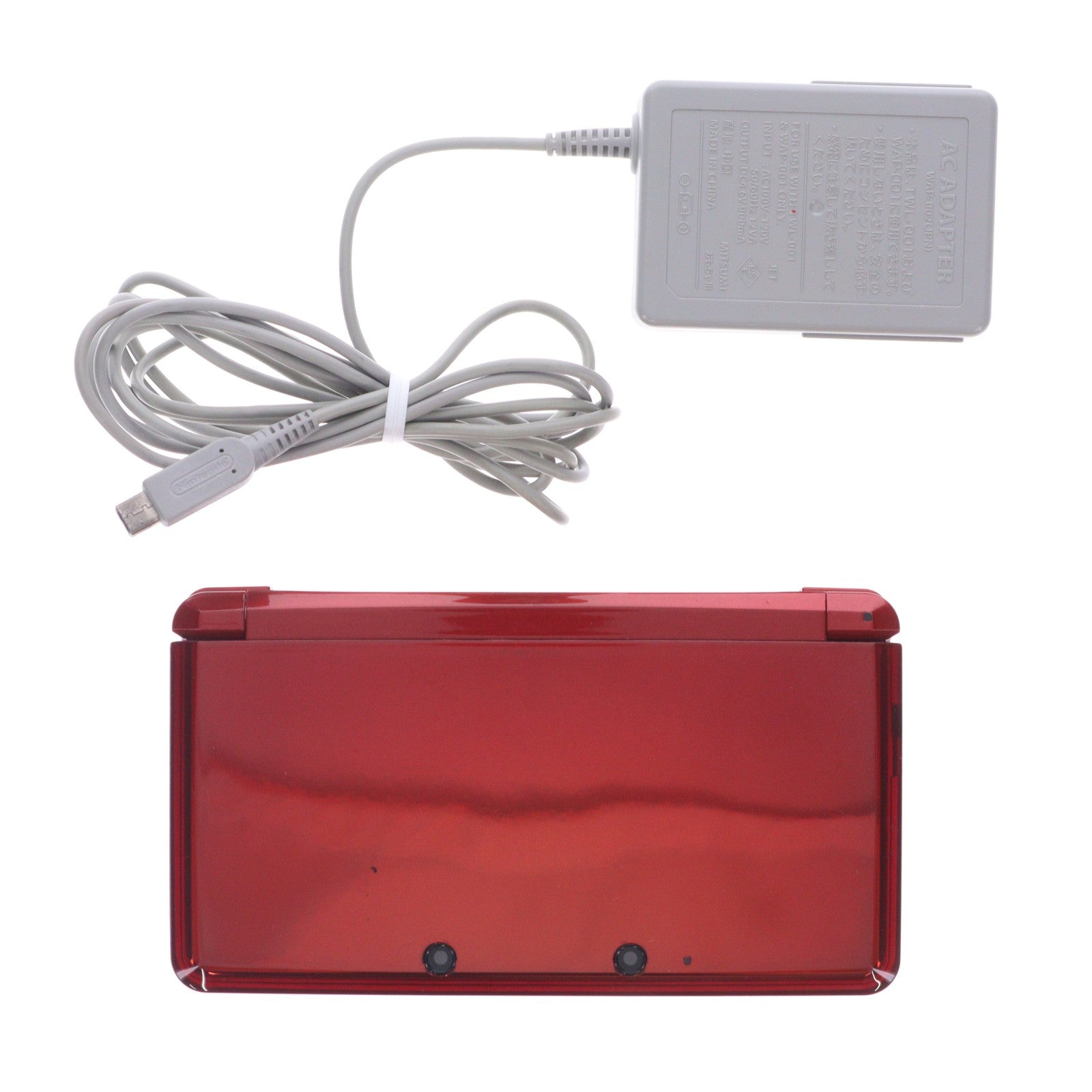 【中古即納】[3DS] (本体) ニンテンドー3DS フレアレッド 任天堂(CTR-S-RAAA)(20110714)