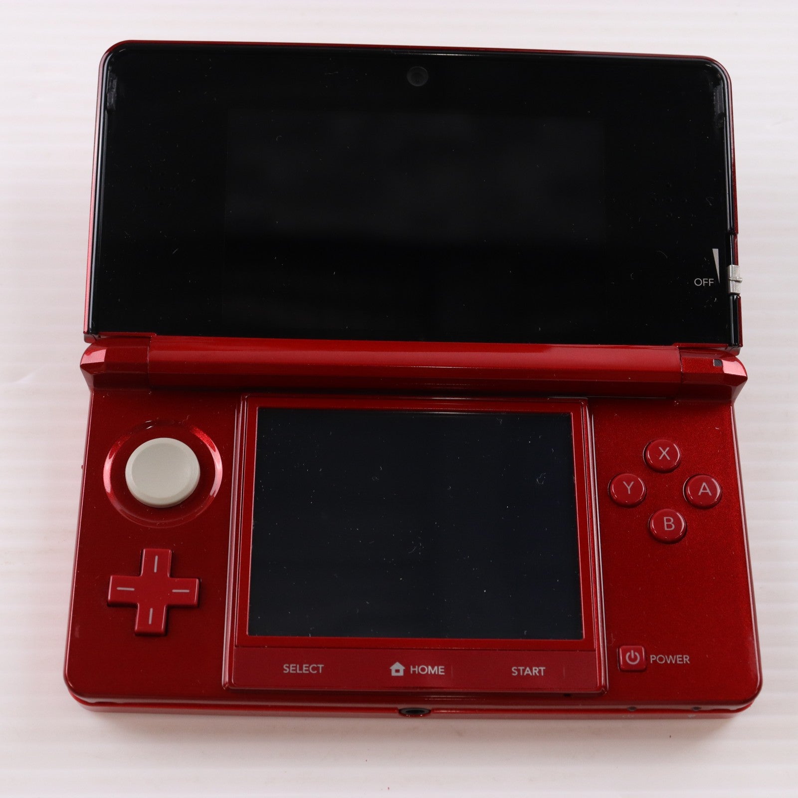 【中古即納】[3DS] (本体) ニンテンドー3DS フレアレッド 任天堂(CTR-S-RAAA)(20110714)