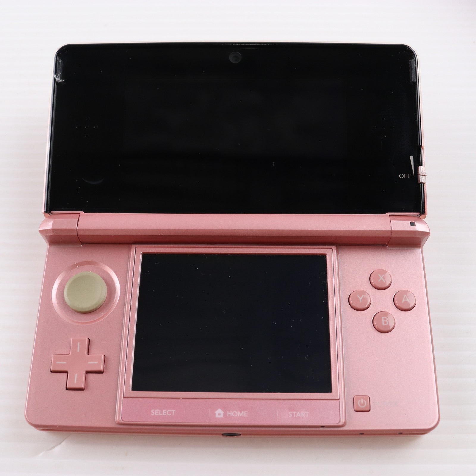 【中古即納】[3DS] (本体) ニンテンドー3DS ミスティピンク 任天堂(CTR-S-PAAA)(20111020)