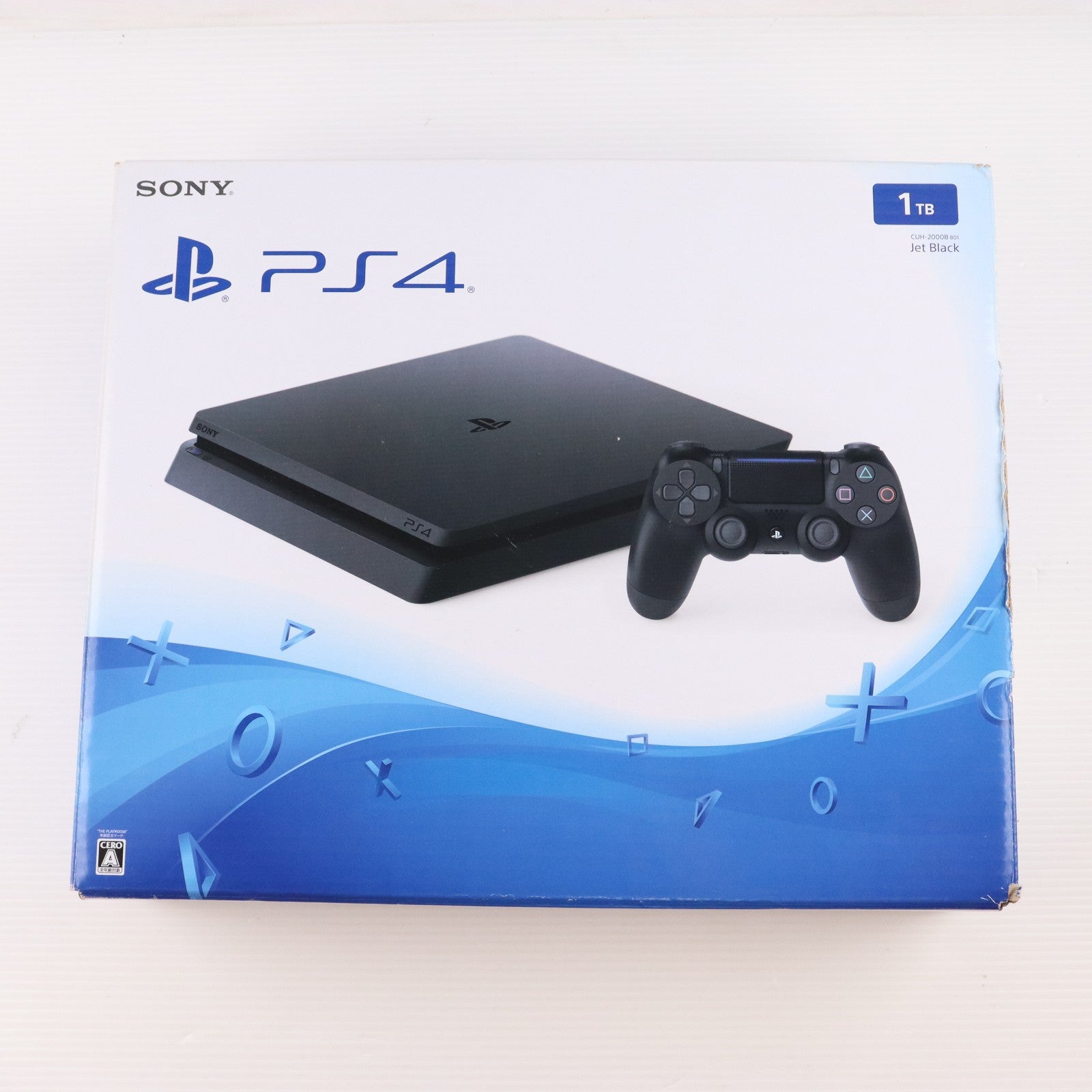 【中古即納】[PS4] (本体) PlayStation 4(プレイステーション4) ジェット・ブラック 1TB SIE(CUH-2000BB01)(20160915)