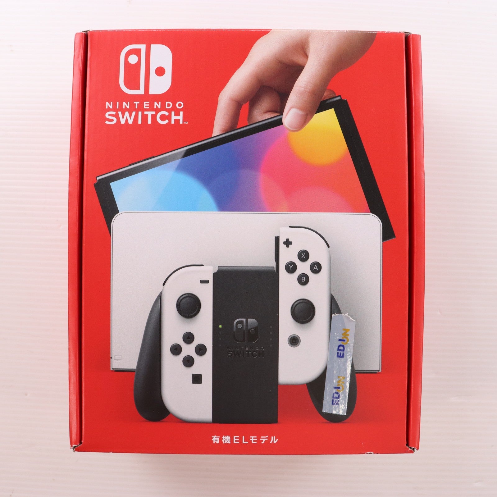 【中古即納】[Switch] (本体) Nintendo Switch(ニンテンドースイッチ) 有機ELモデル Joy-Con(L)/(R) ホワイト 任天堂(HEG-S-KAAAA)(20211008)