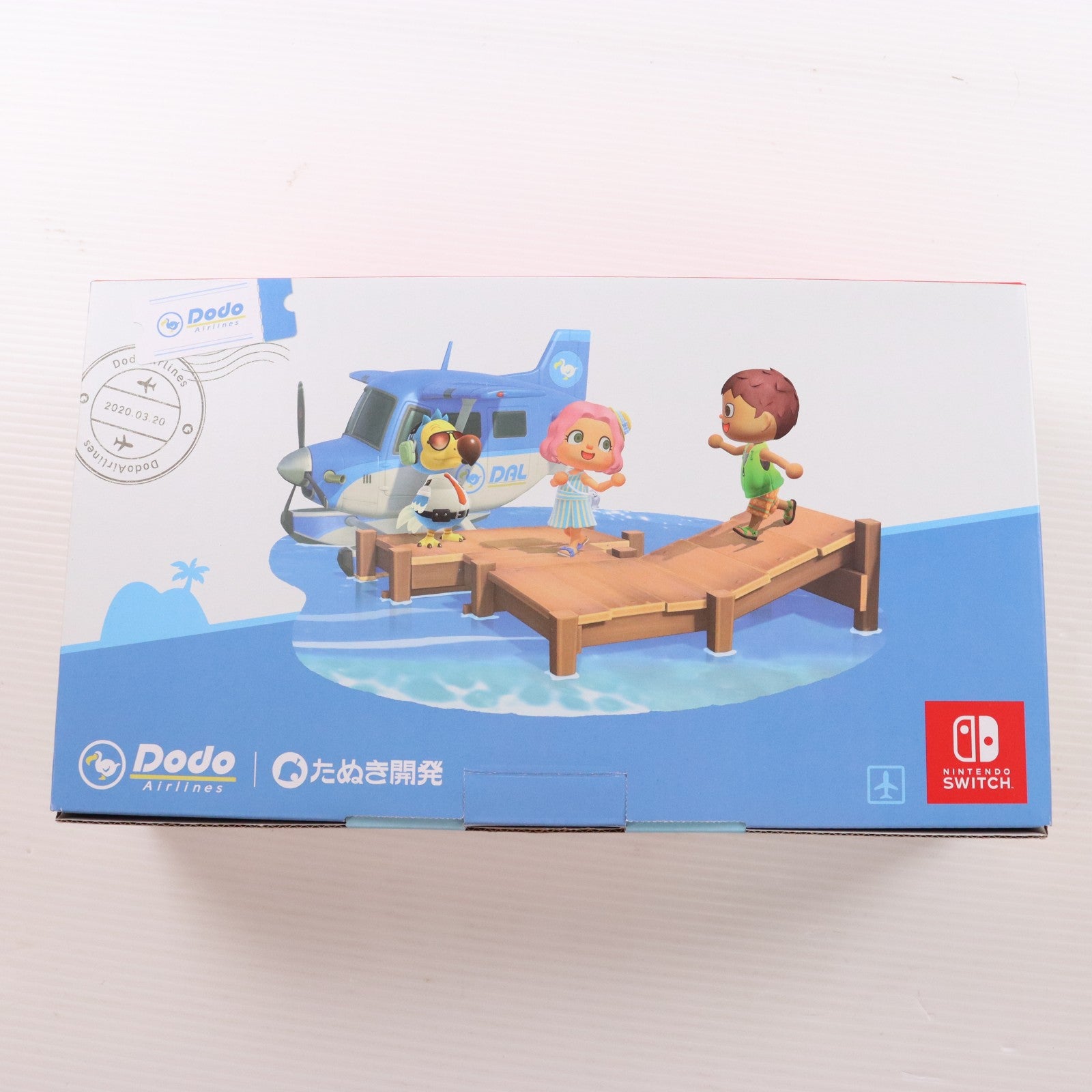 【中古即納】[Switch] (本体)(ソフト無し) Nintendo Switch(ニンテンドースイッチ) あつまれ どうぶつの森セット 任天堂(HAD-S-KEAGC)(20200320)