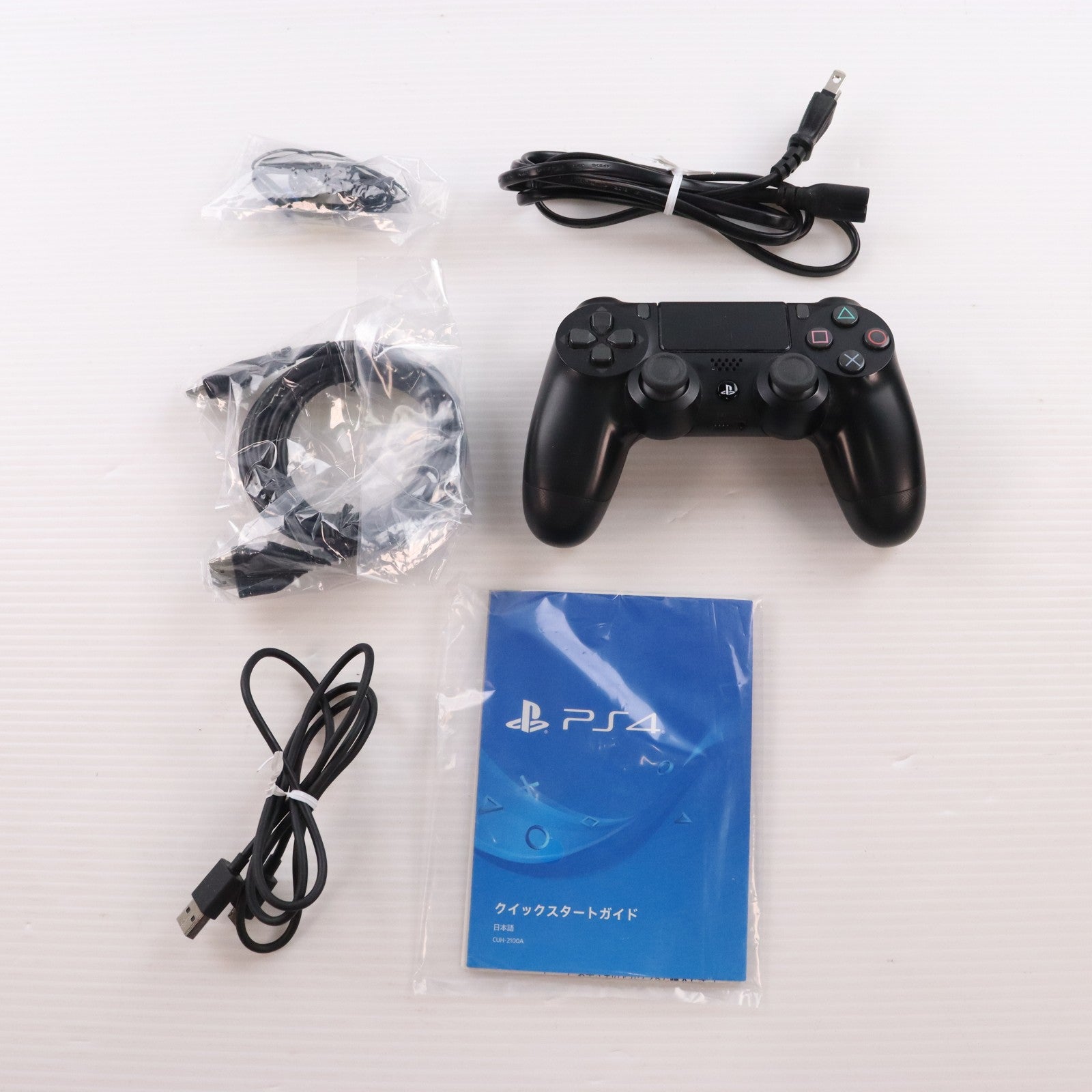 【中古即納】[PS4] (本体) PlayStation 4(プレイステーション4) ジェット・ブラック HDD500GB SIE(CUH-2100AB01)(20170724)