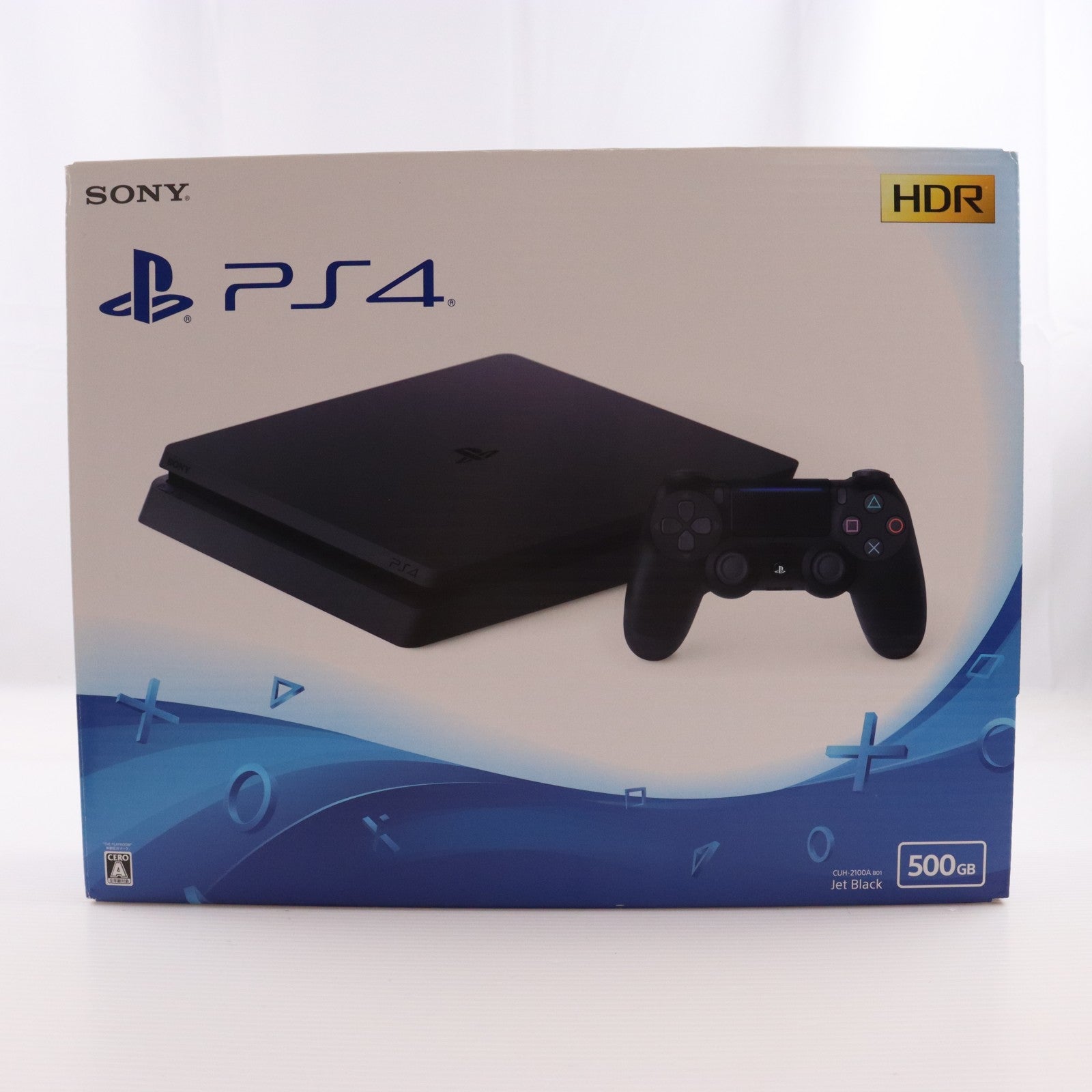 【中古即納】[PS4] (本体) PlayStation 4(プレイステーション4) ジェット・ブラック HDD500GB SIE(CUH-2100AB01)(20170724)