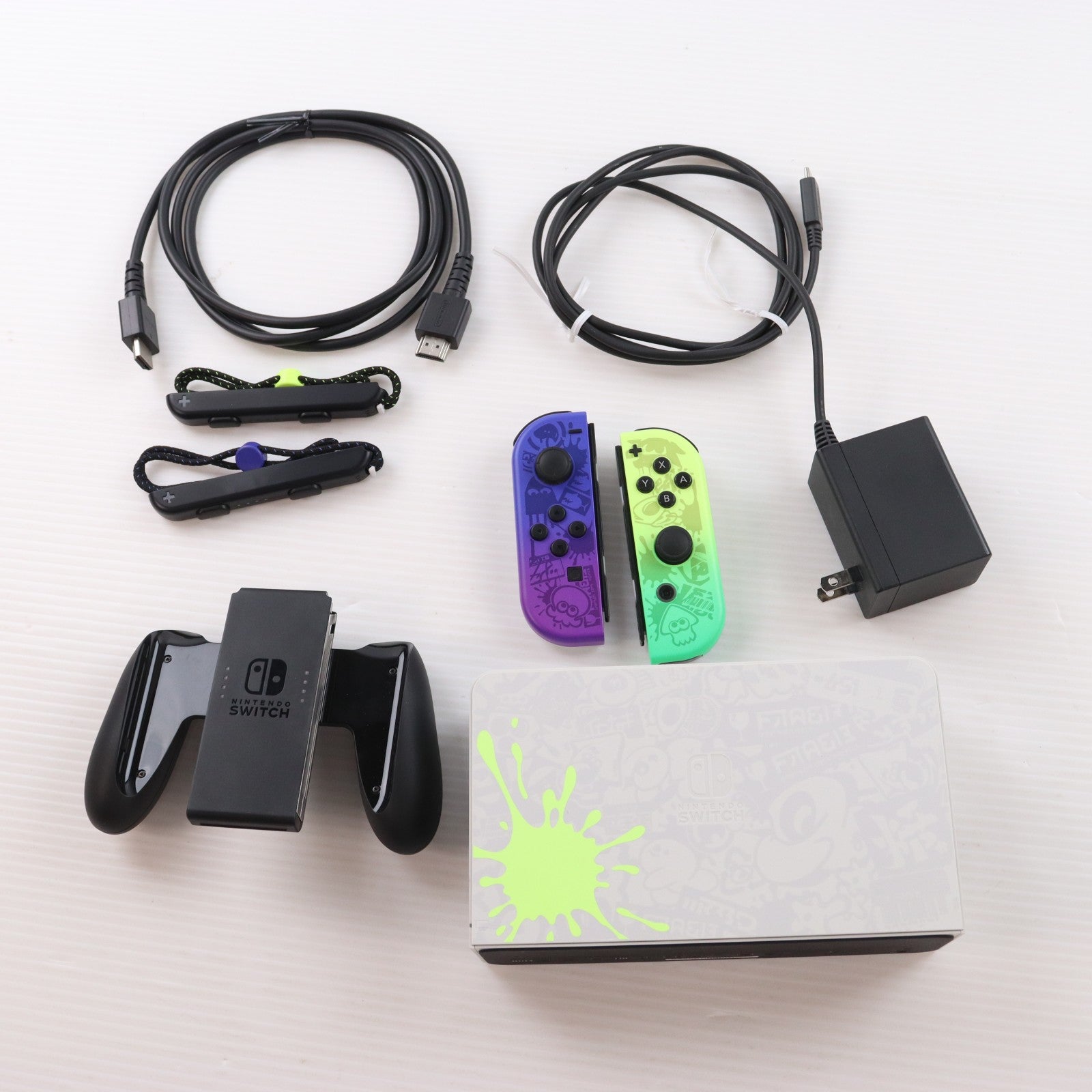 【中古即納】[Switch] (本体) Nintendo Switch(ニンテンドースイッチ) 有機ELモデル スプラトゥーン3エディション 任天堂(HEG-S-KCAAA)(20220826)