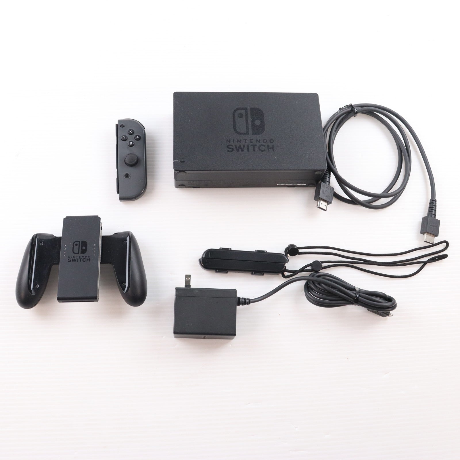 【中古即納】[Switch] (本体) Nintendo Switch(ニンテンドースイッチ) Joy-Con(L)/R グレー 任天堂(HAC-S-KAAAA)(20170303)
