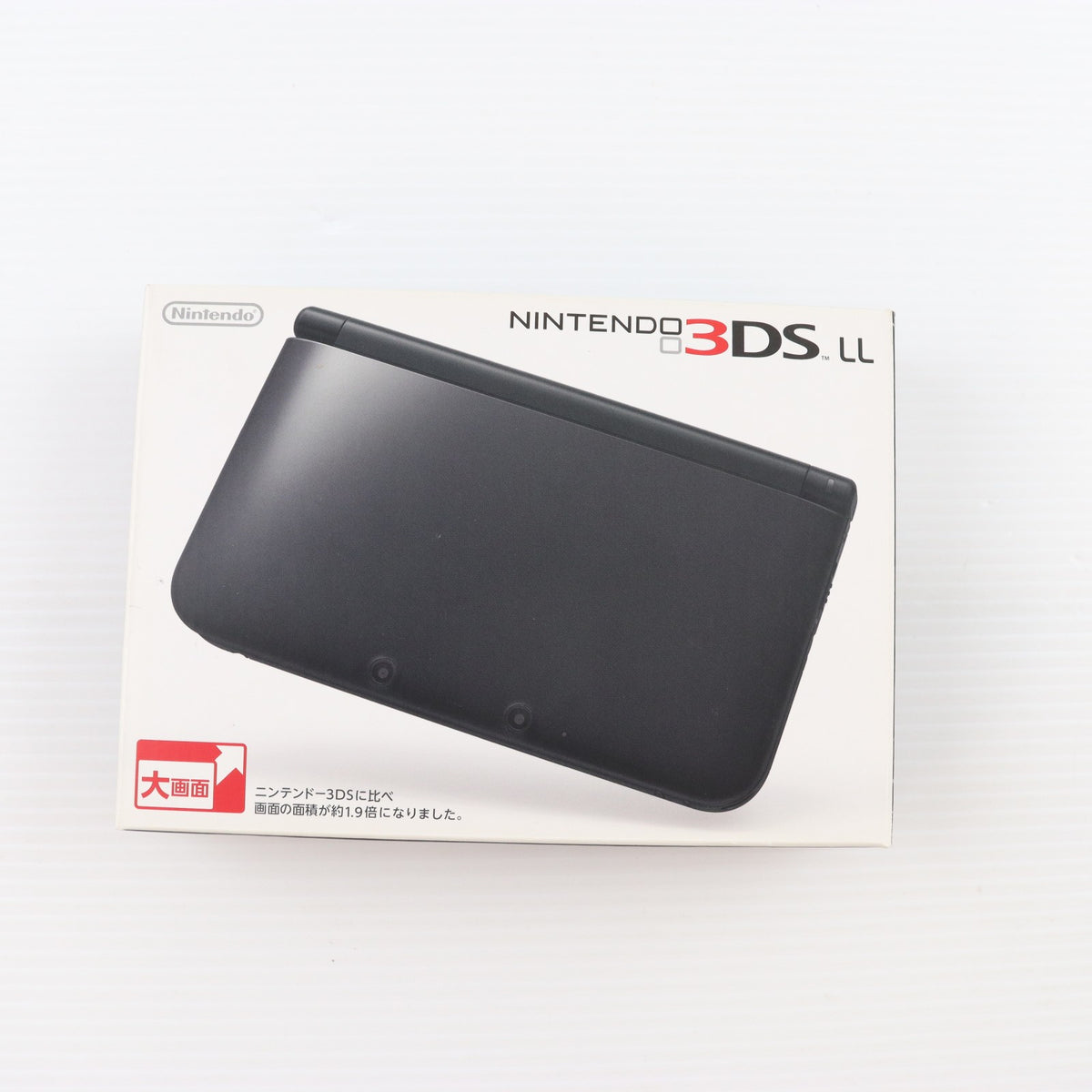 【中古即納】[3DS] (本体) ニンテンドー3DS LL ブラック 任天堂(SPR-S-KKAA)(20121101)