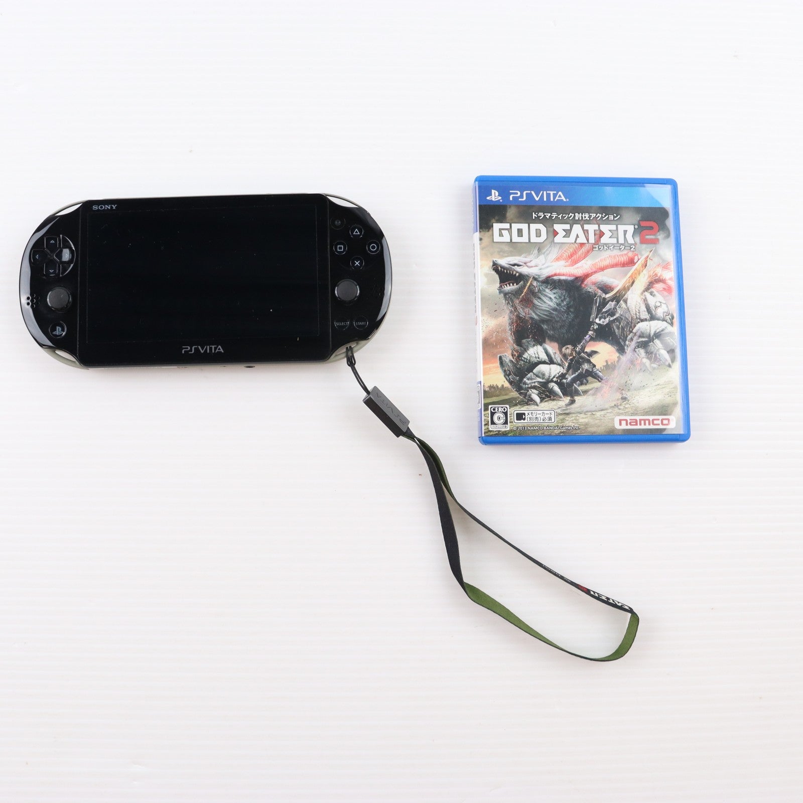 【中古即納】[PSVita] (本体) PlayStation Vita × GOD EATER 2 Fenrir Edition(プレイステーション ヴィータ ゴッドイーター2 フェンリル エディション) SCE(PCHJ-10010)(20131114)