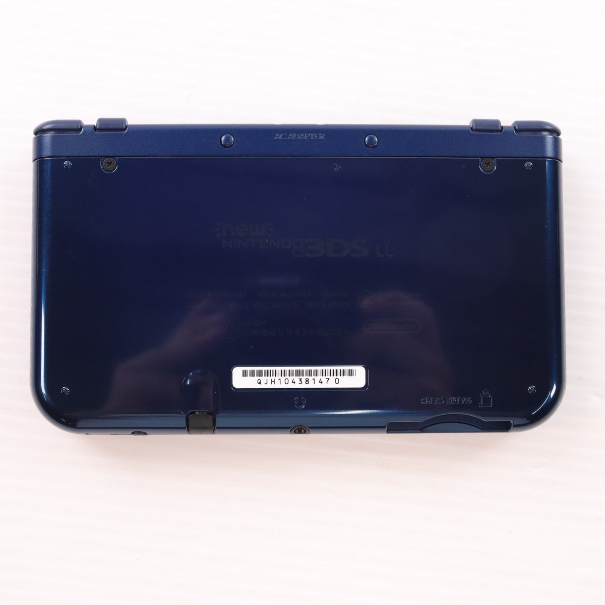 【中古即納】[3DS] (本体) Newニンテンドー3DS LL メタリックブルー 任天堂(RED-S-BAAA)(20141011)
