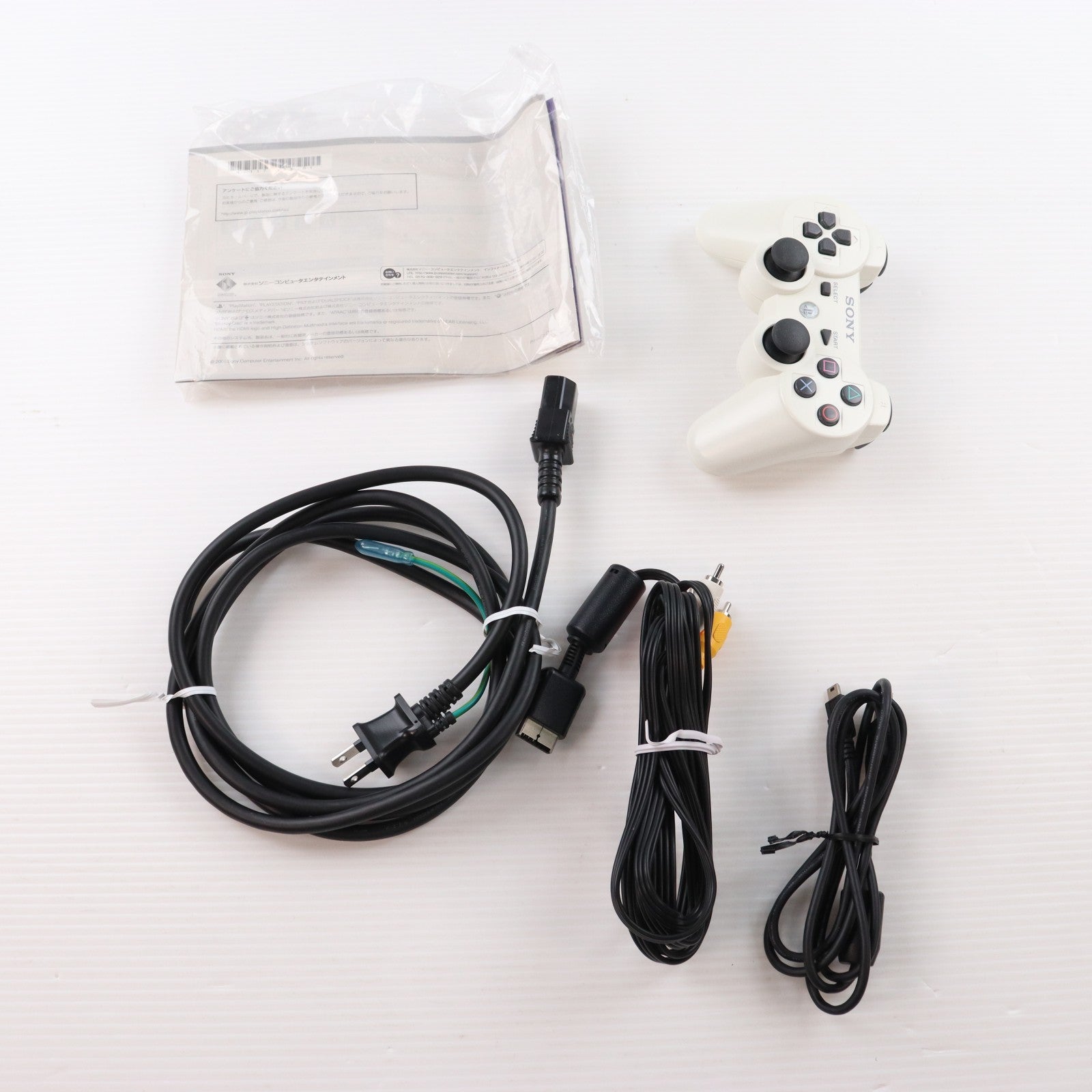 【中古即納】[PS3] (本体) PlayStation 3(プレイステーション3) セラミック・ホワイト 80GB SCE(CECH-L00CW)(20081030)