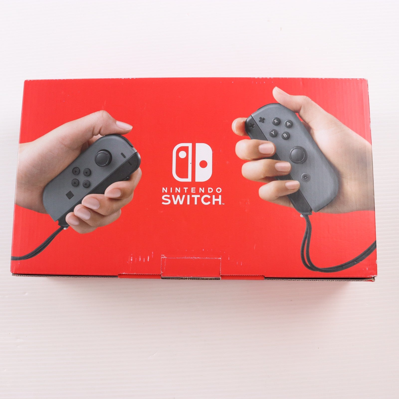 【中古即納】[Switch] (本体) Nintendo Switch(ニンテンドースイッチ) Joy-Con(L)/R グレー 任天堂(HAD-S-KAAAA)(20190830)